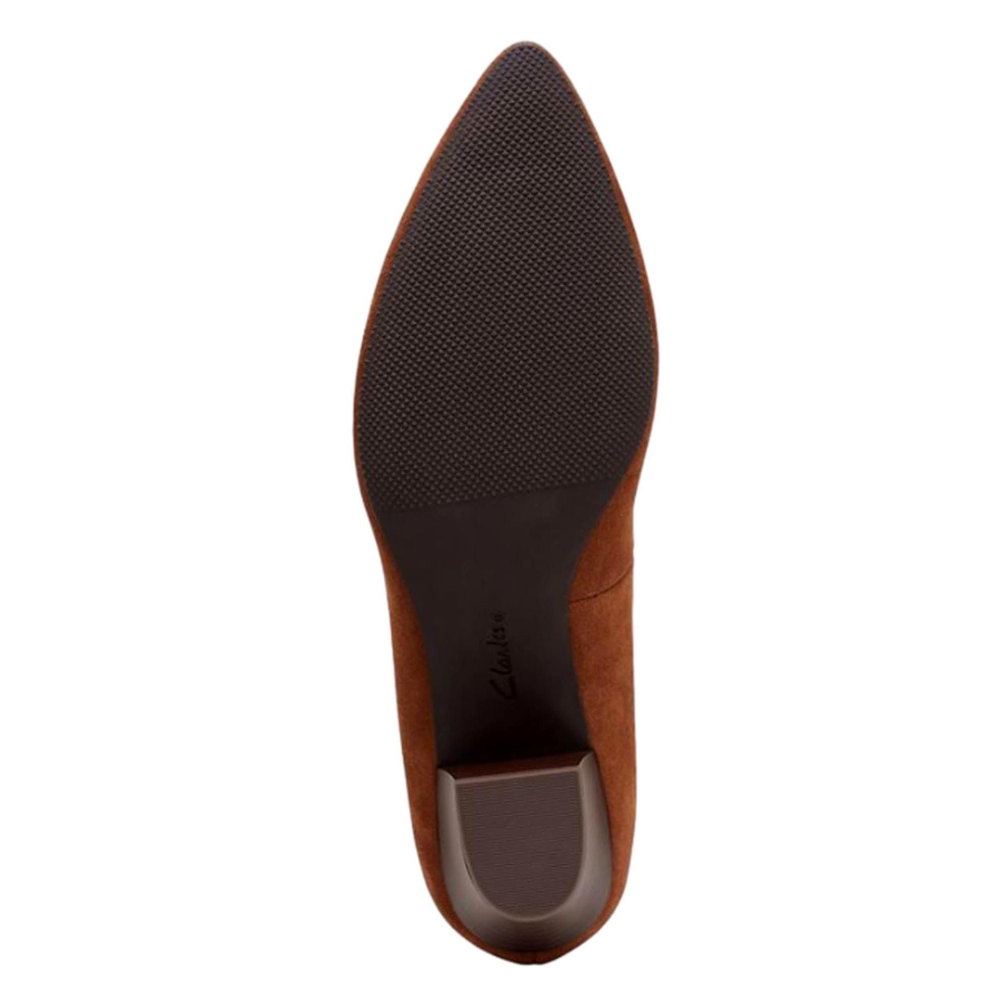 Clarks Teresa Step Dark Tan 26167835 Size US 8.5 / IT 38.5 - 4 Thumbnail