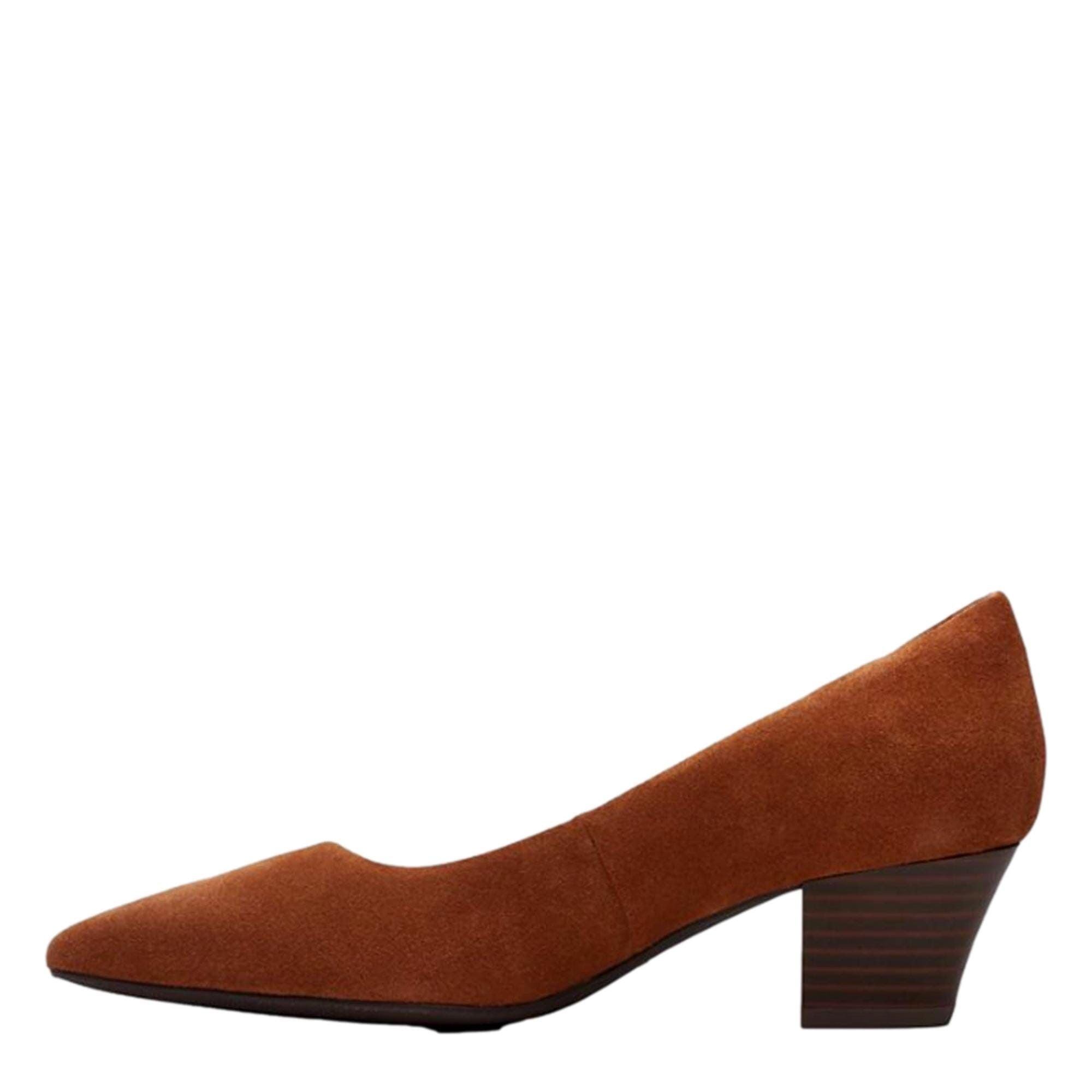Clarks Teresa Step Dark Tan 26167835 Size US 8.5 / IT 38.5 - 2 Thumbnail