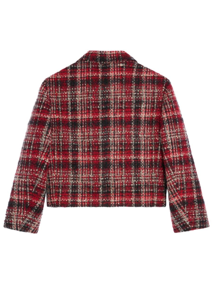 Celine CELINE "CHARLOTTE" JACKET - RED (FR 40) Size M / US 6-8 / IT 42-44 - 2 Thumbnail