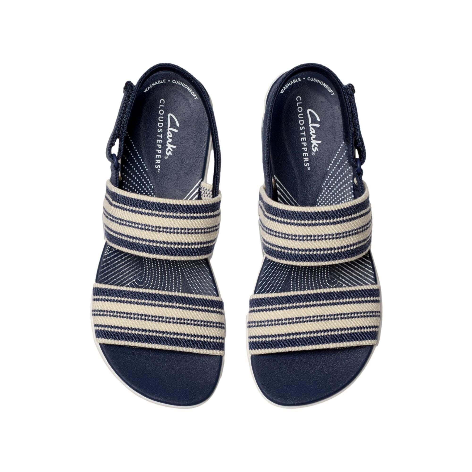 Clarks Arla Stroll Navy / Multi 26181748 Size US 8.5 / IT 38.5 - 3 Thumbnail