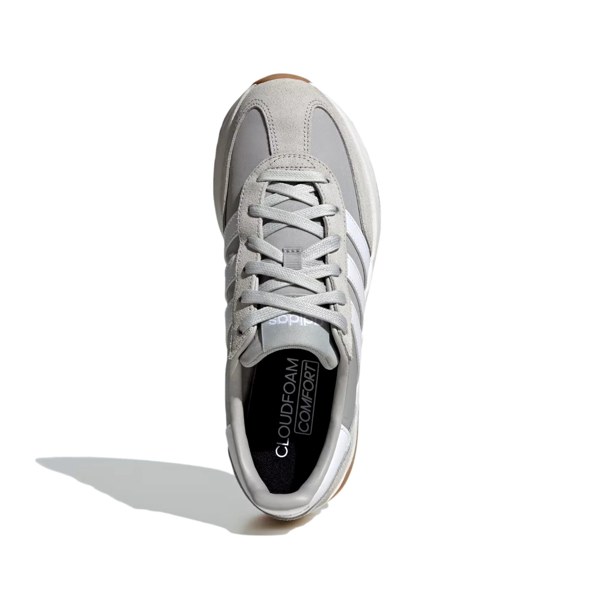 Adidas Run 70s 2.0 Grey / White / Grey JI4913 Size US 9 / IT 39 - 2 Thumbnail
