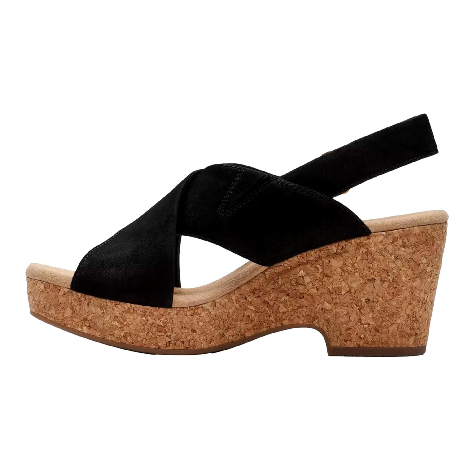 Clarks Giselle Dove Black Nubuck 26177142 Size US 9 / IT 39 - 2 Thumbnail