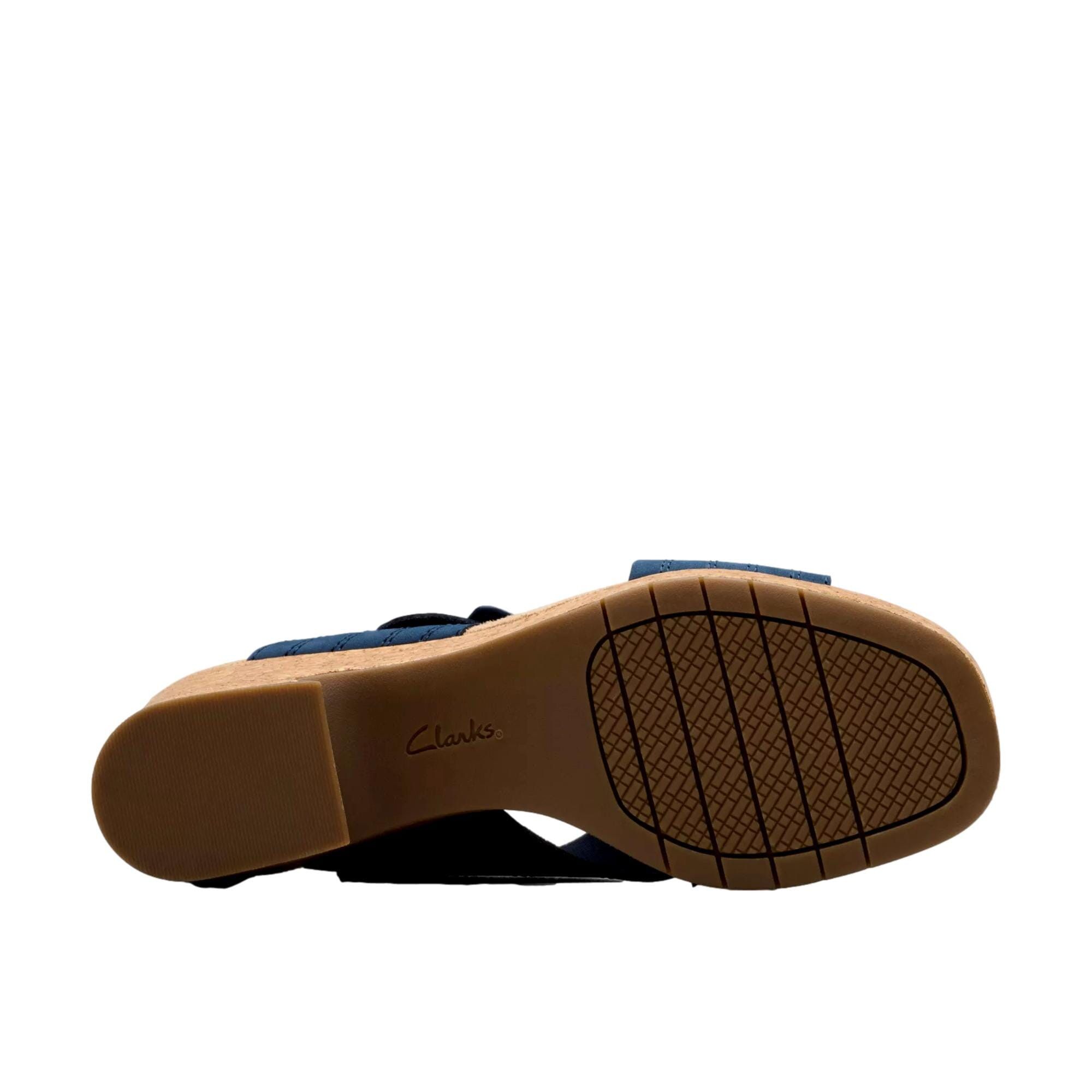 Clarks Nerisa Navy Nubuck 26181793 Size US 9 / IT 39 - 4 Thumbnail