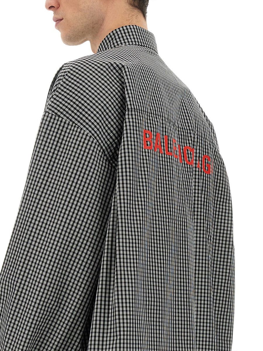Balenciaga BALENCIAGA OVERSIZE FIT SHIRT - BLACK (NUMERIC 2) Size US M / EU 48-50 / 2 - 4 Thumbnail