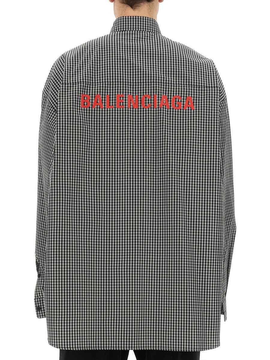 Balenciaga BALENCIAGA OVERSIZE FIT SHIRT - BLACK (NUMERIC 2) Size US M / EU 48-50 / 2 - 3 Thumbnail