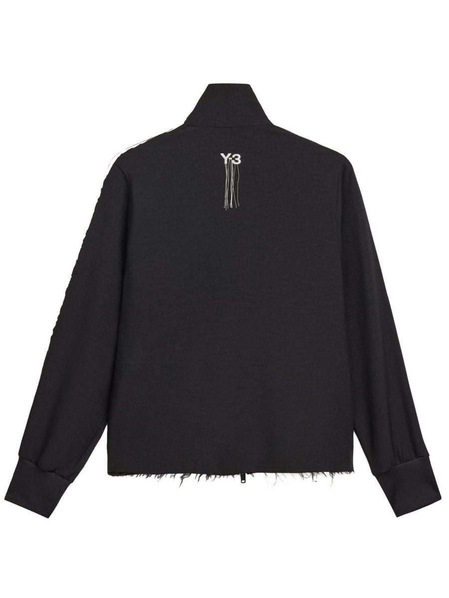 Y-3 Y-3 "UNIFORM RAW" SWEATSHIRT - BLACK Size S / US 4 / IT 40 - 2 Thumbnail