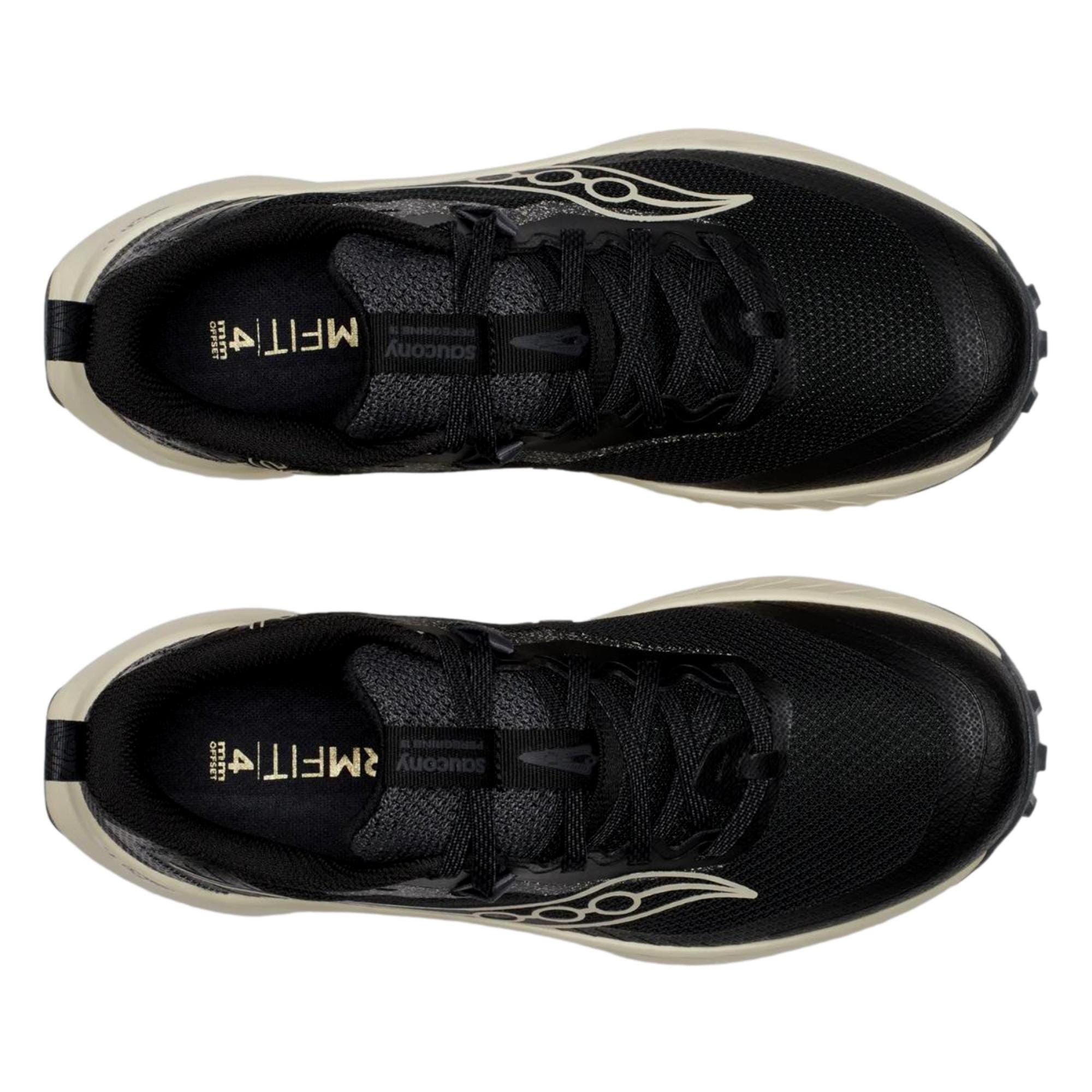 Saucony Peregrine 15 Black / Pearl S10990-100 Size US 9.5 / IT 39.5 - 3 Thumbnail