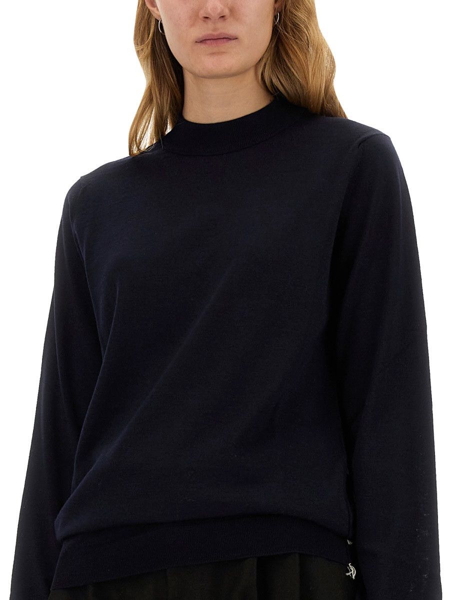 Maison Margiela MAISON MARGIELA WOOL JERSEY. - BLUE Size M / US 6-8 / IT 42-44 - 4 Thumbnail