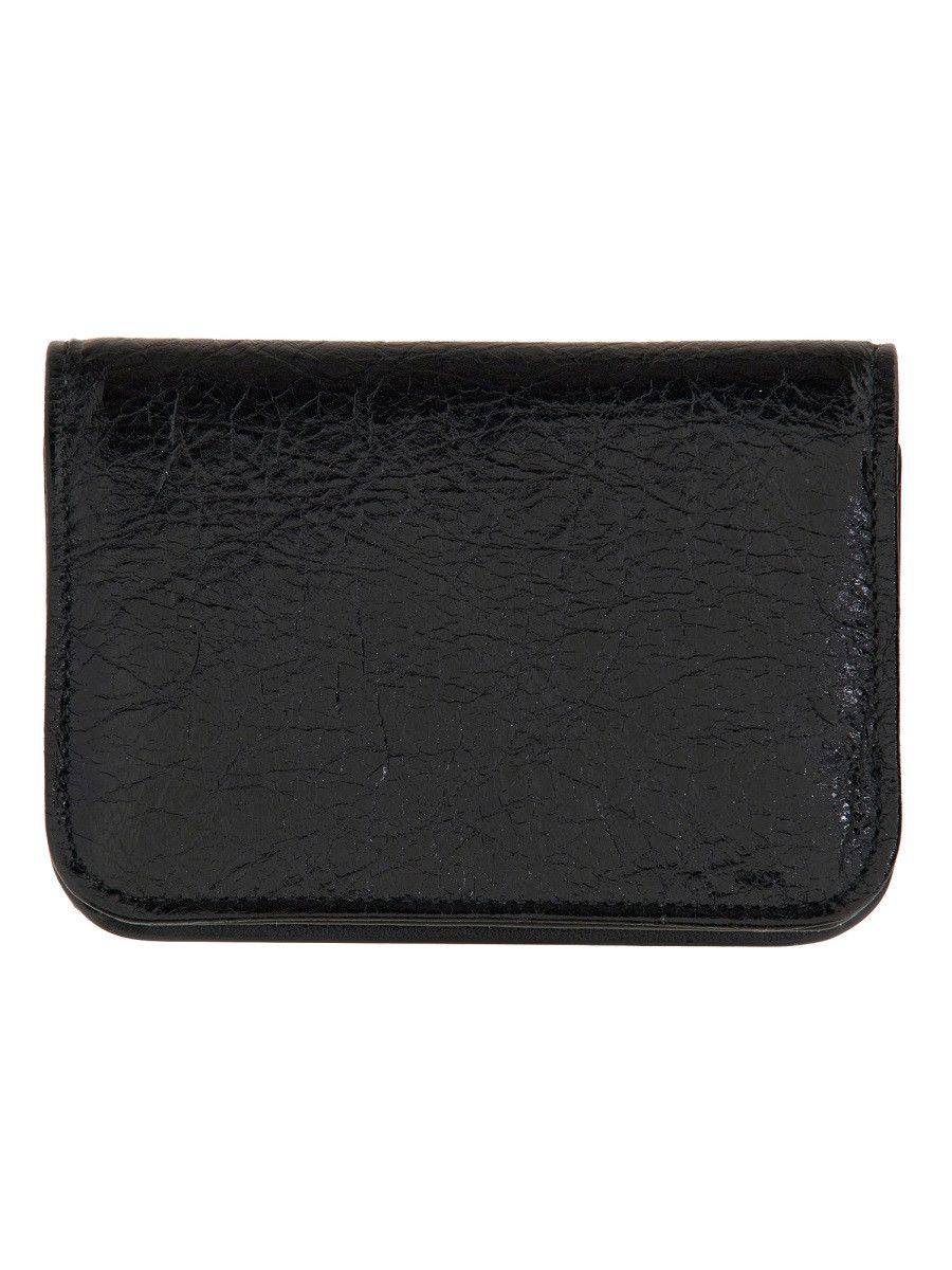 Balenciaga BALENCIAGA CARD HOLDER "MONK" - BLACK Size ONE SIZE - 3 Thumbnail
