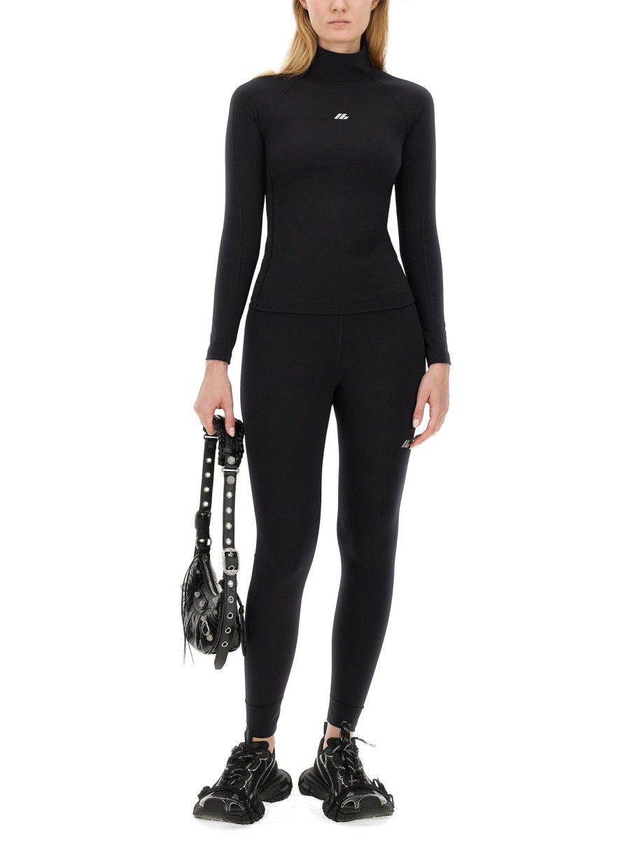 Balenciaga BALENCIAGA TOPS WITH LOGO - BLACK Size M / US 6-8 / IT 42-44 - 2 Thumbnail