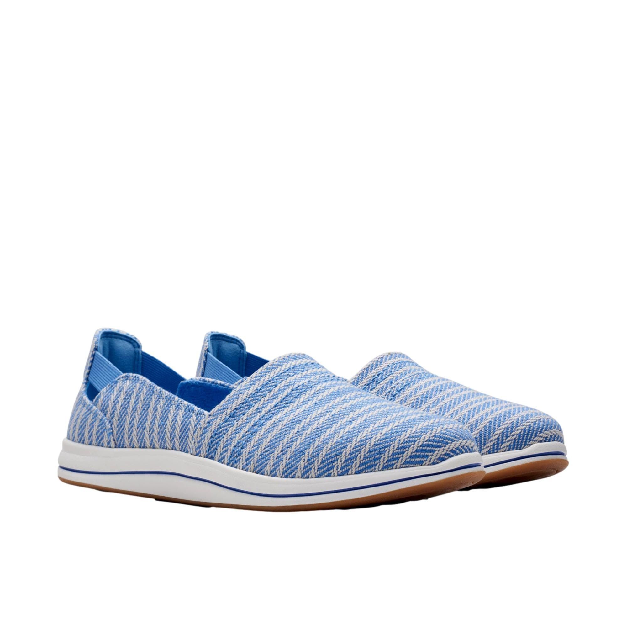 Clarks Breeze Step II Denim Blue Textile 26177242 Size US 9.5 / IT 39.5 - 3 Thumbnail