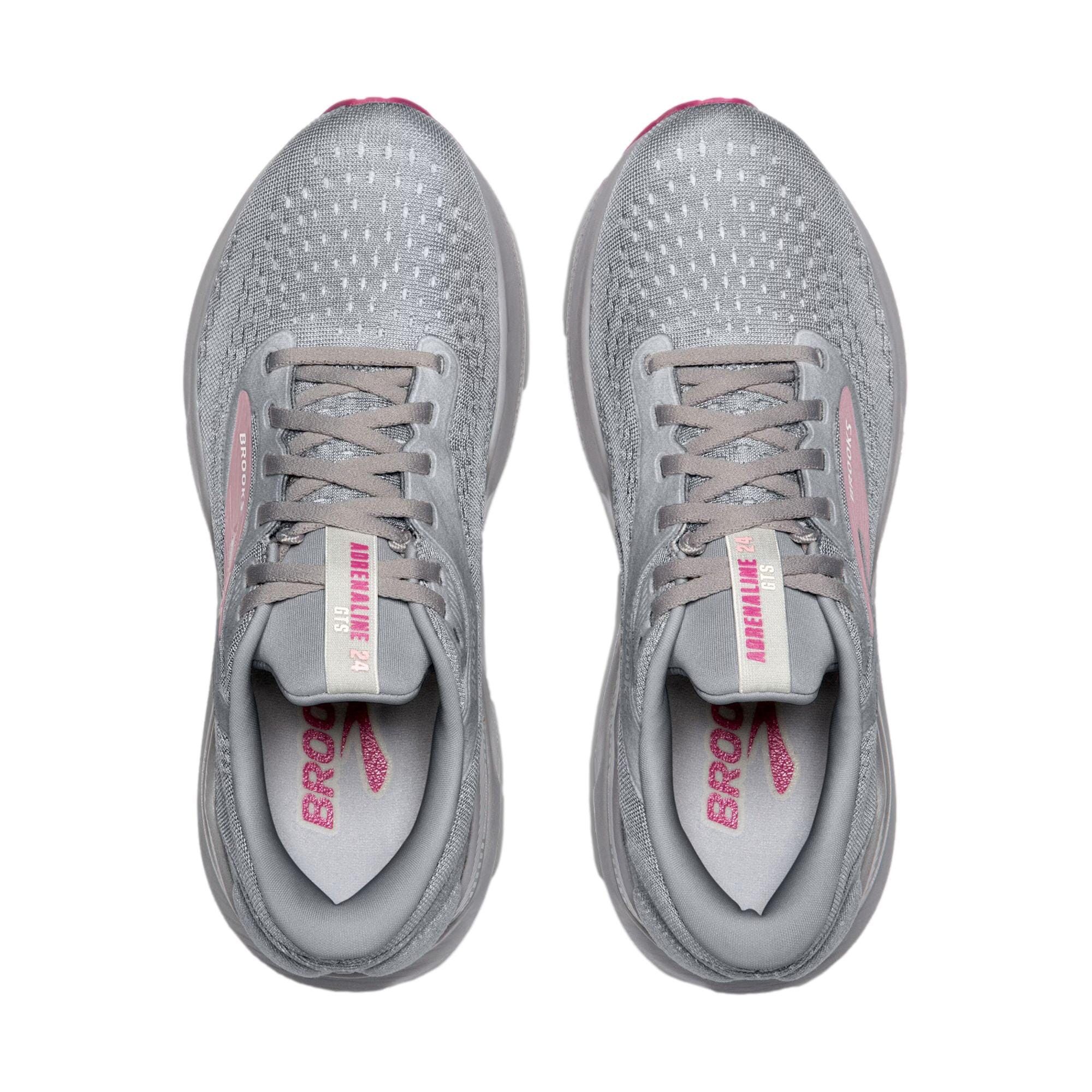 Brooks Adrenaline GTS 24 Alloy / White / Zephyr 1204261B-019 Size US 9.5 / IT 39.5 - 2 Thumbnail