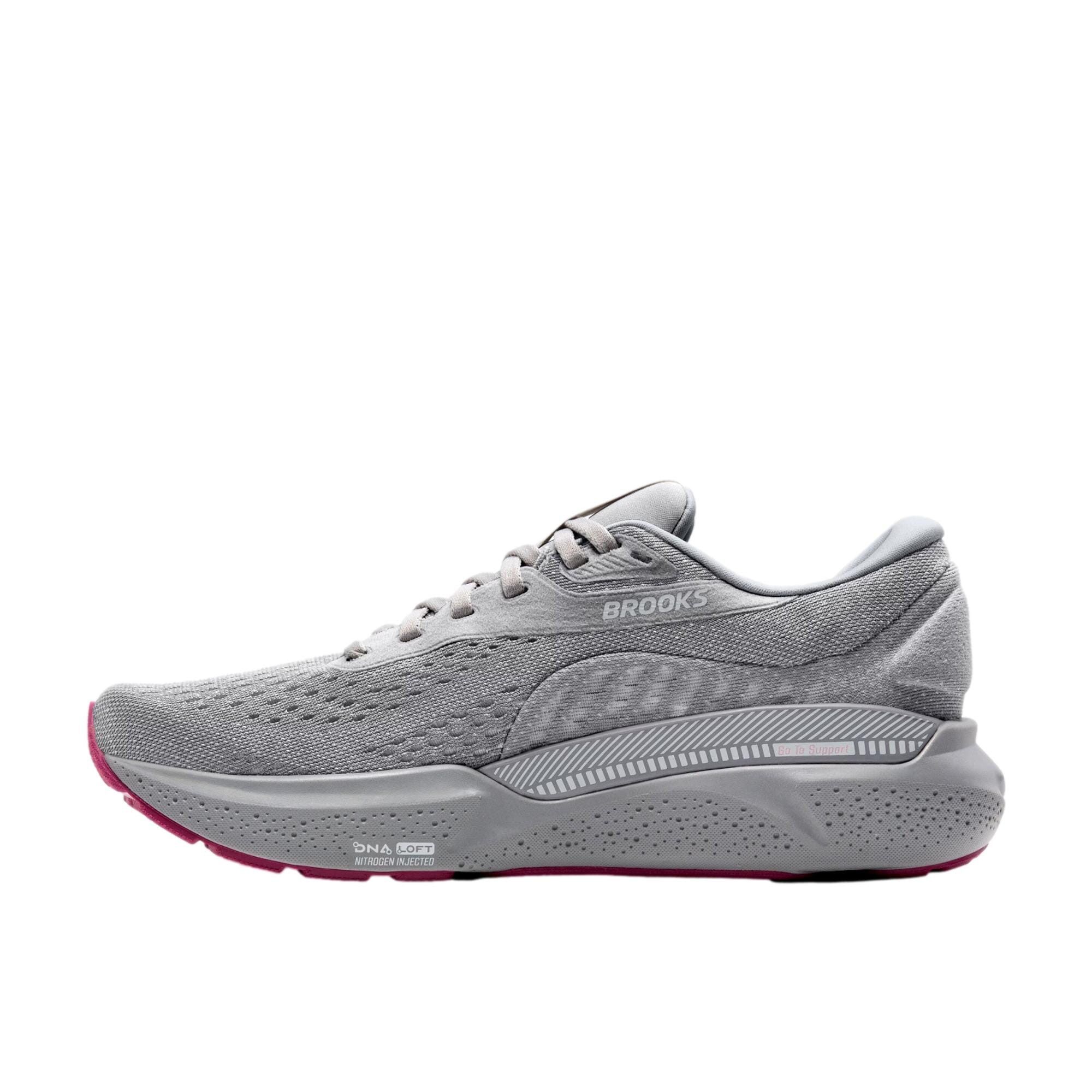 Brooks Adrenaline GTS 24 Alloy / White / Zephyr 1204261B-019 Size US 9.5 / IT 39.5 - 3 Thumbnail