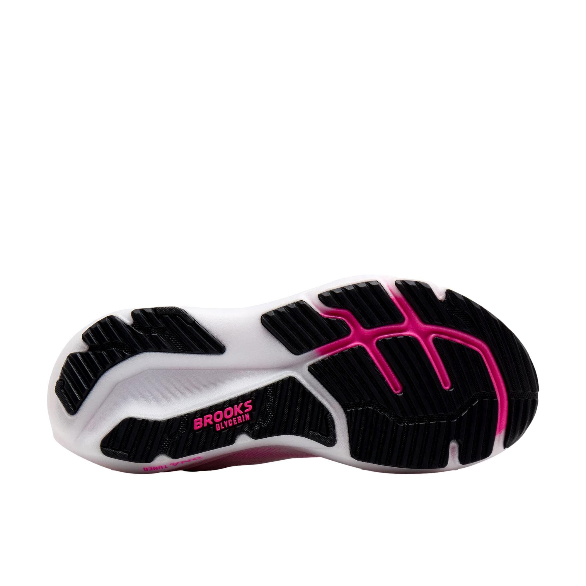Brooks Glycerin 23 White / Phantom / Cyber Pink 120465 1B 111 Size US 10 / IT 40 - 4 Thumbnail