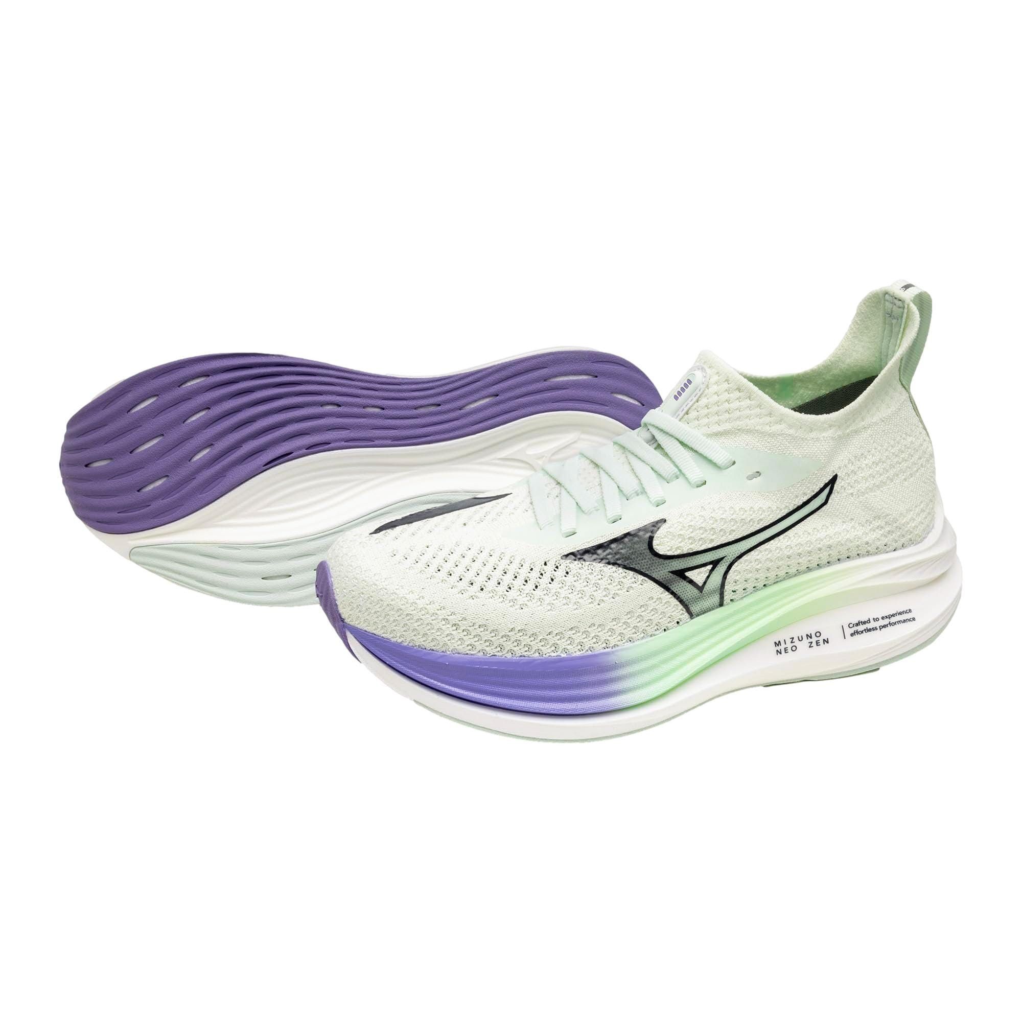 Mizuno Neo Zen Hint Mint / India Ink J1GD258621 Size US 10 / IT 40 - 3 Thumbnail
