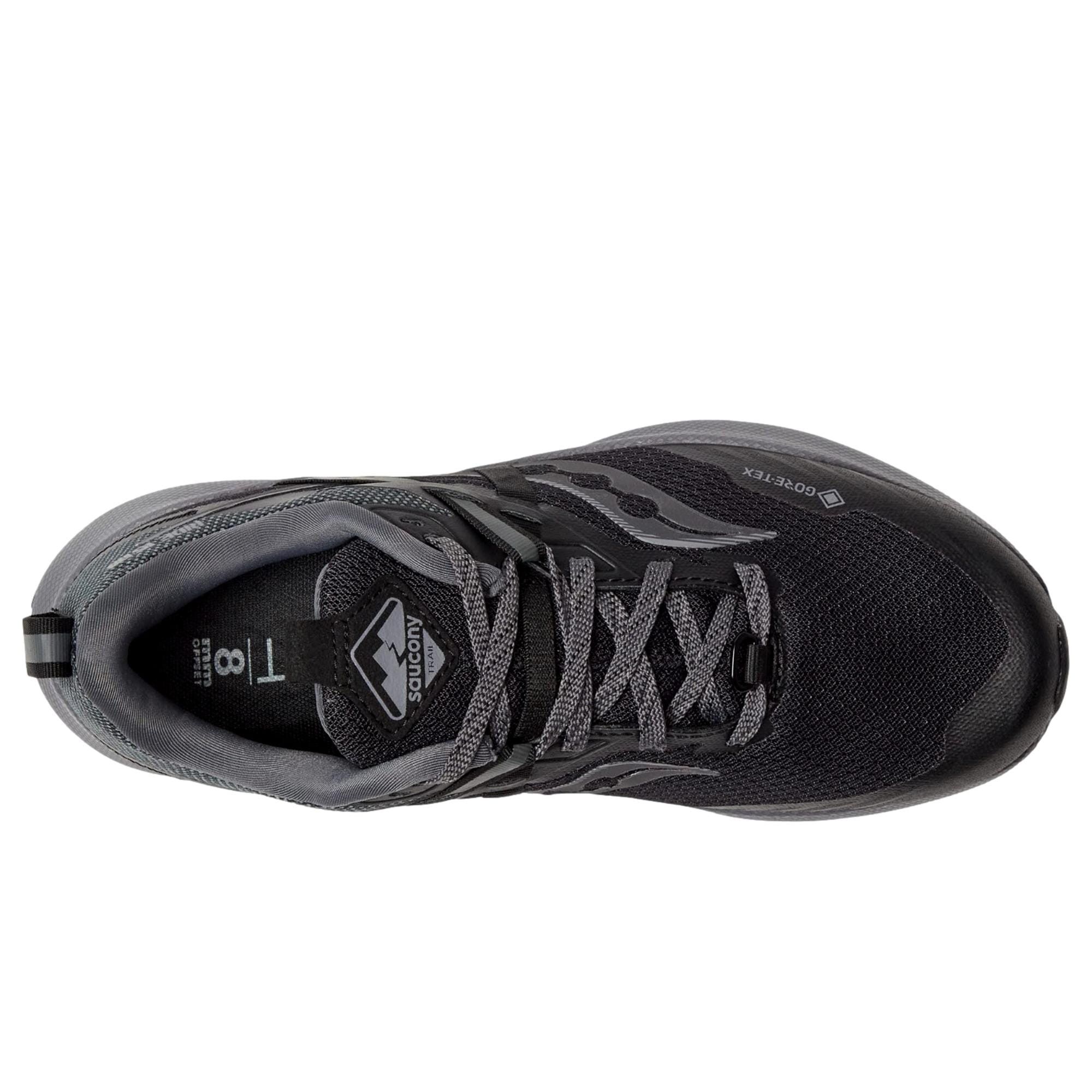 Saucony Ride 15 TR GTX Black / Charcoal S10799-10 Size US 10 / IT 40 - 2 Thumbnail