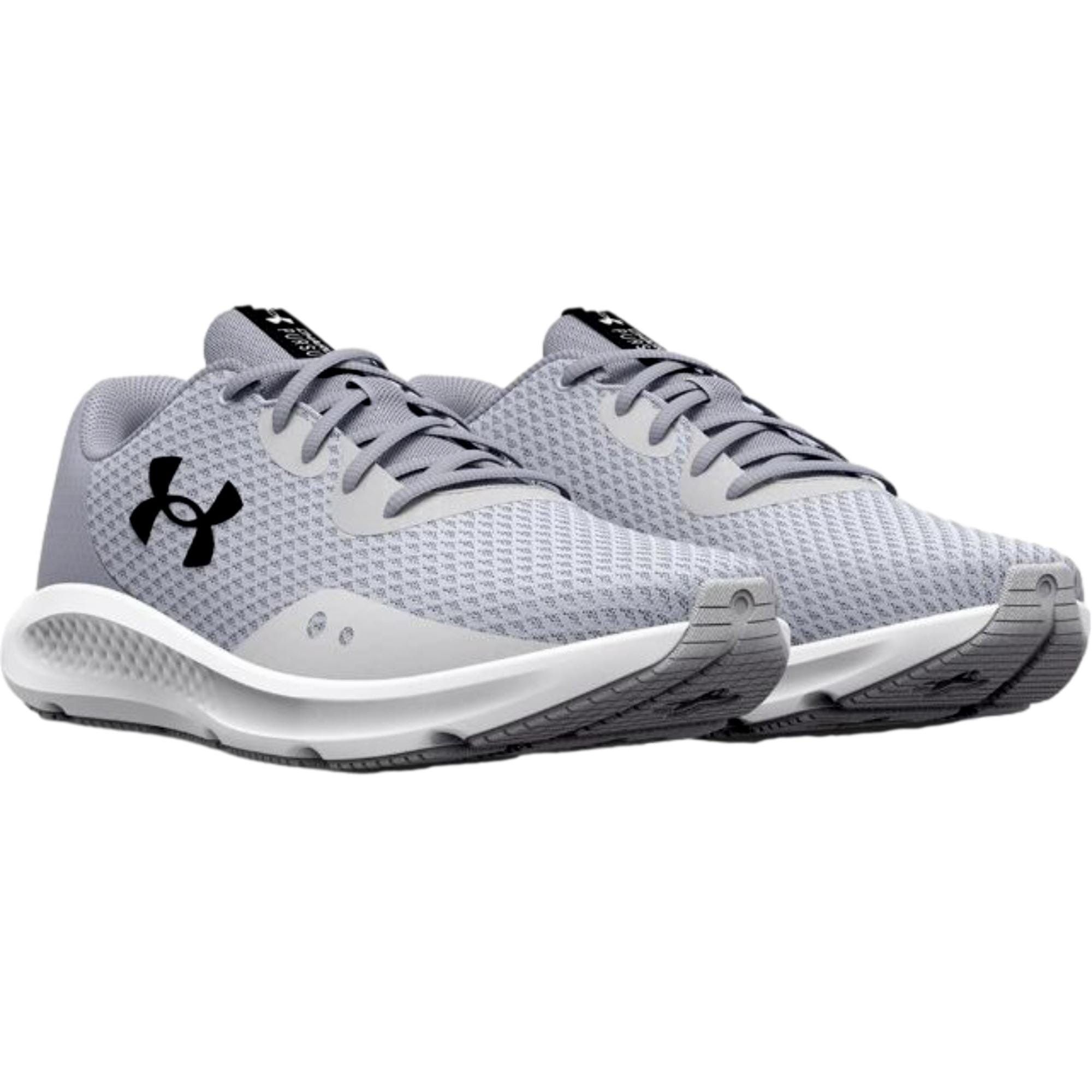 Under Armour Charged Pursuit 3 Grey / Grey 3024889-101 Size US 10 / IT 40 - 3 Thumbnail