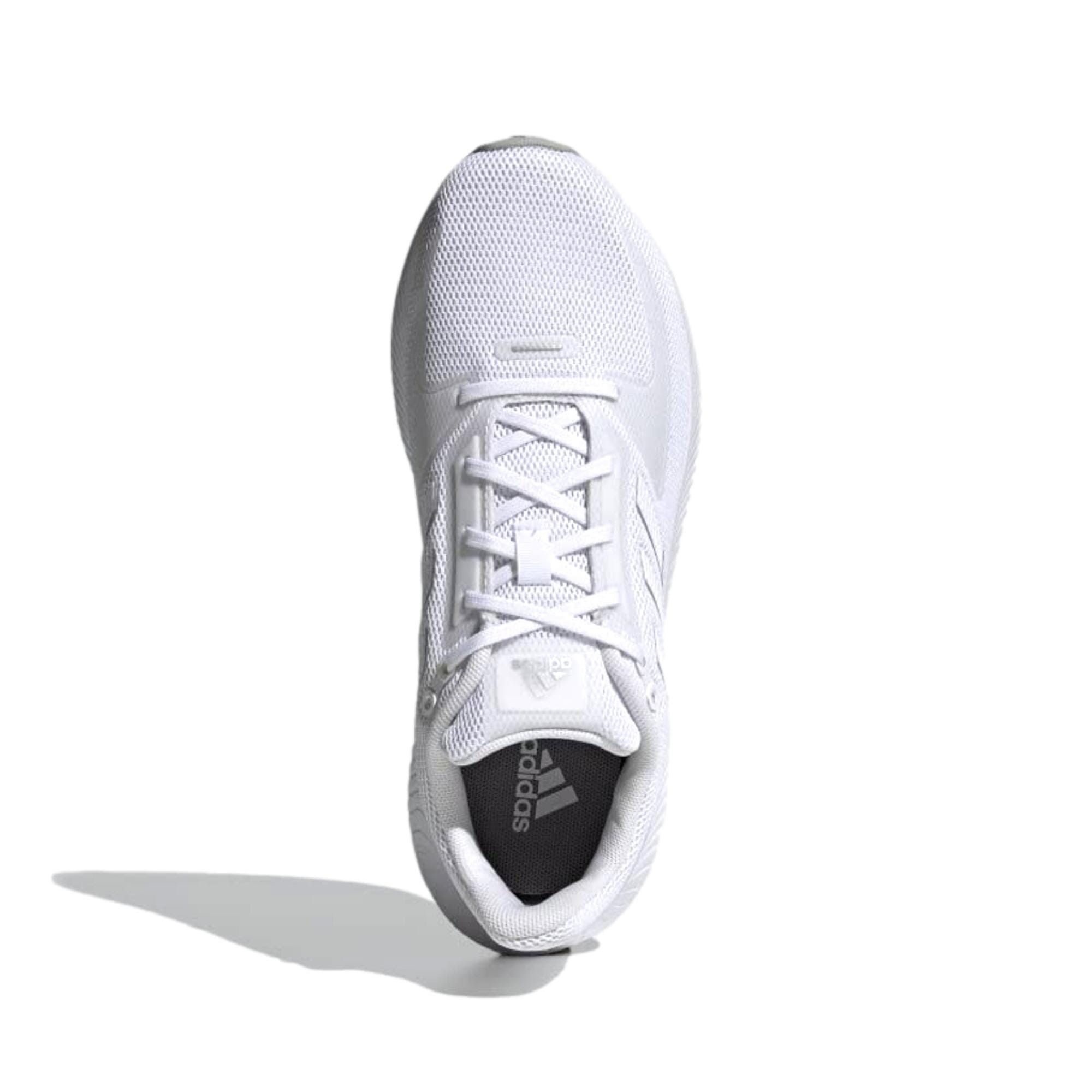 Adidas Runfalcon 2.0 White / White / Silver Metallic FY9621 Size US 10 / IT 40 - 2 Thumbnail