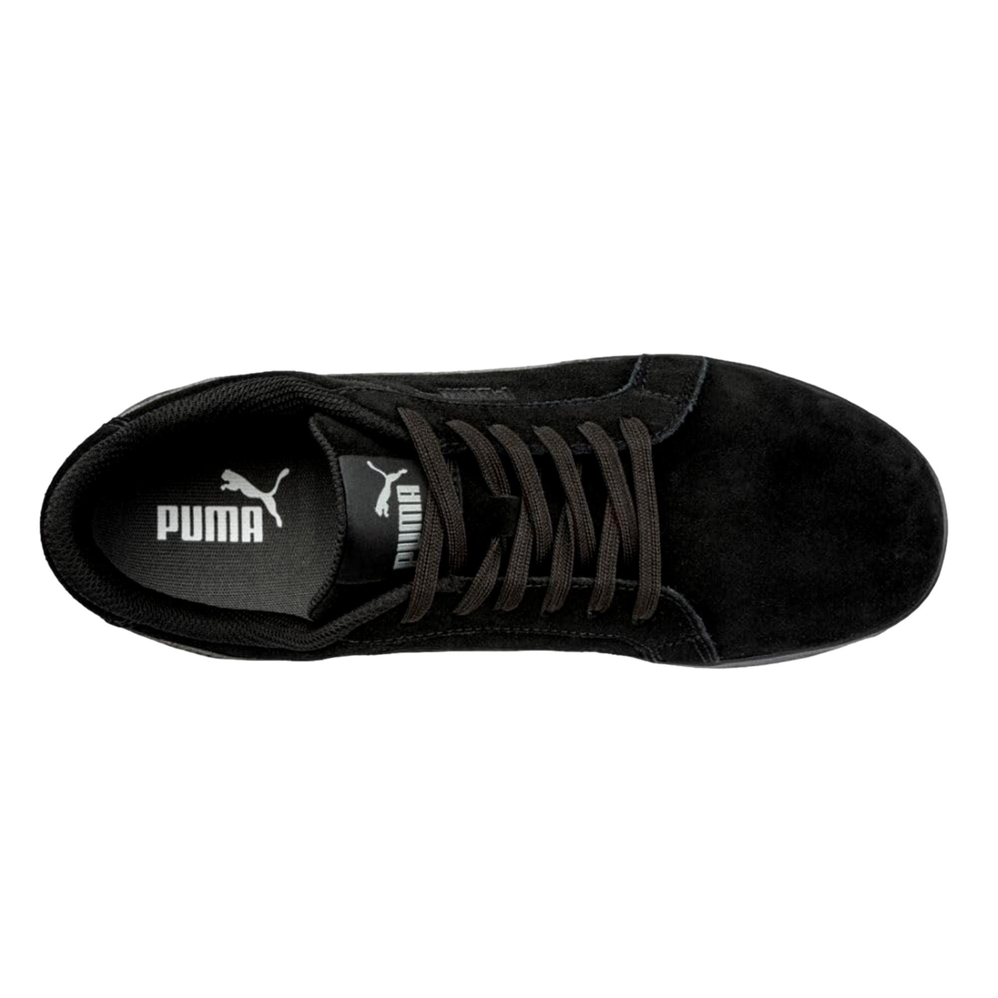 Puma Iconic Suede Low EH Black / Black / Black 640345 Size US 10 / IT 40 - 4 Thumbnail