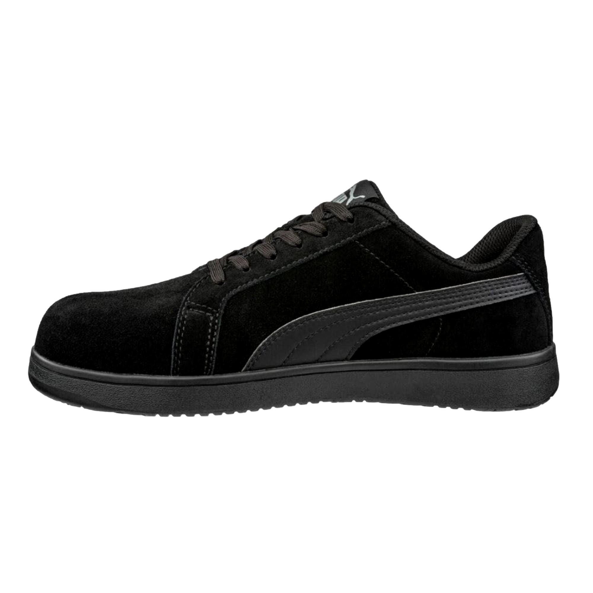 Puma Iconic Suede Low EH Black / Black / Black 640345 Size US 10 / IT 40 - 3 Thumbnail