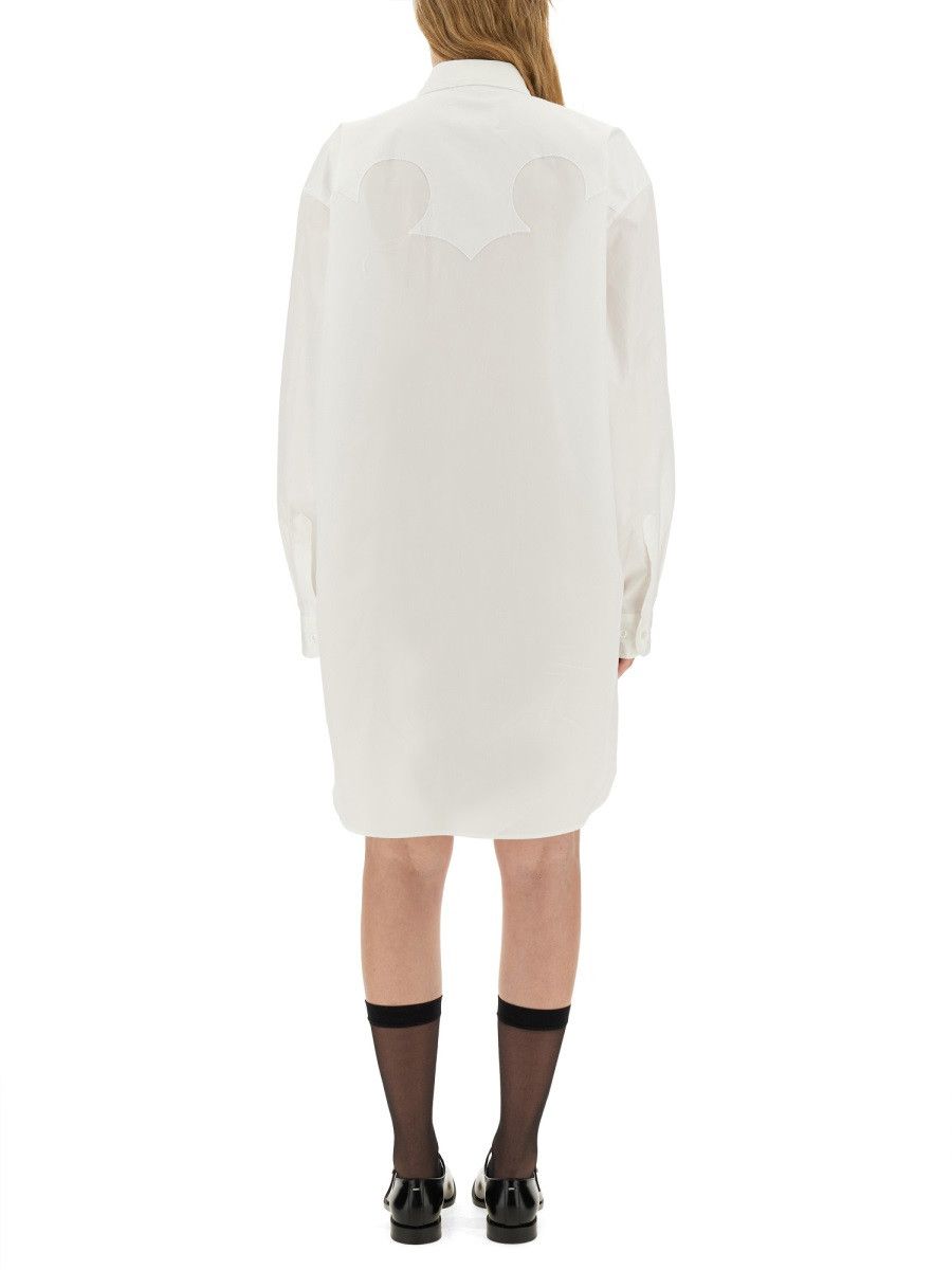 Maison Margiela MAISON MARGIELA SHIRT DRESS - WHITE (IT 38) Size XS / US 0-2 / IT 36-38 - 3 Thumbnail