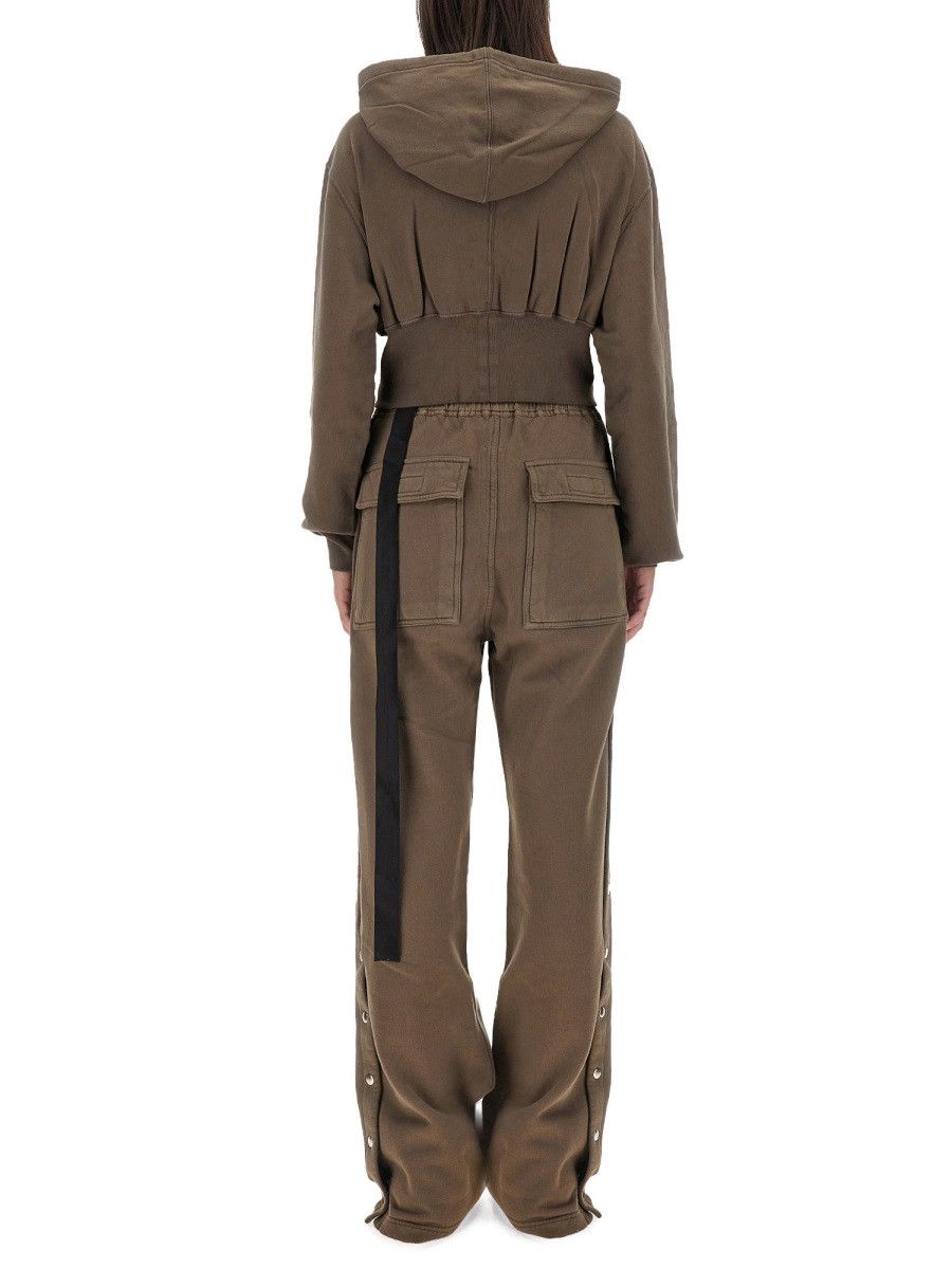 Rick Owens Drkshdw RICK OWENS DRKSHDW TATLIN SWEATSHIRT - BEIGE Size S / US 4 / IT 40 - 3 Thumbnail