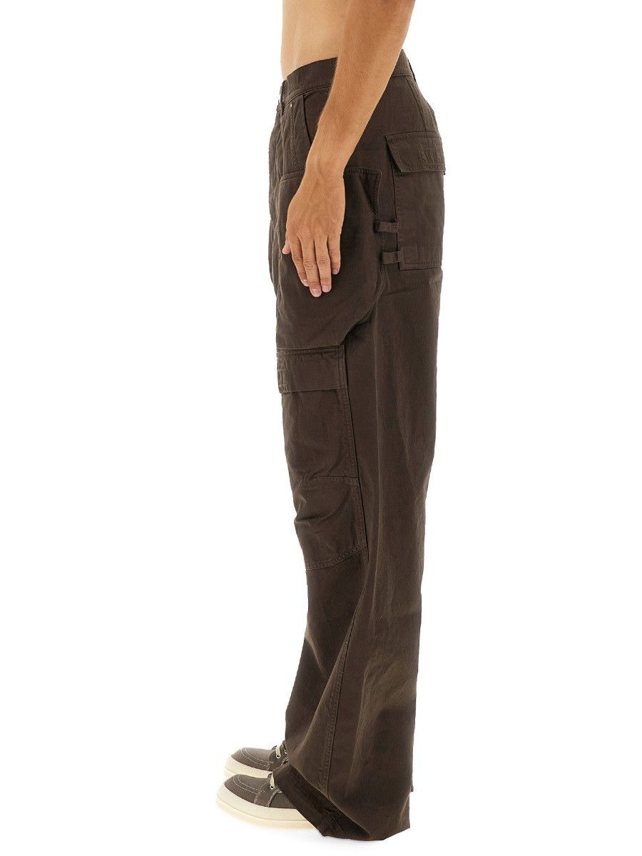 Rick Owens Drkshdw RICK OWENS DRKSHDW CARGO "STEFAN" PANTS - BROWN (JEANS 31) Size US 31 - 4 Thumbnail