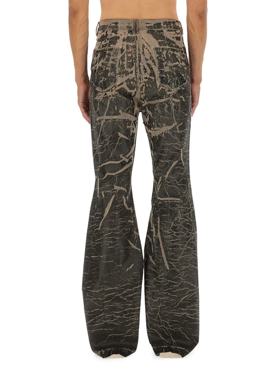 Rick Owens Drkshdw RICK OWENS DRKSHDW DENIM PANTS - BLACK (JEANS 34) Size US 34 / EU 50 - 3 Thumbnail