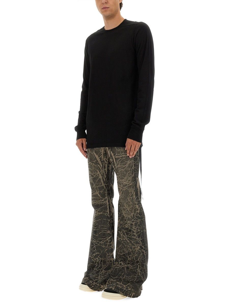 Rick Owens Drkshdw RICK OWENS DRKSHDW DENIM PANTS - BLACK (JEANS 34) Size US 34 / EU 50 - 2 Thumbnail