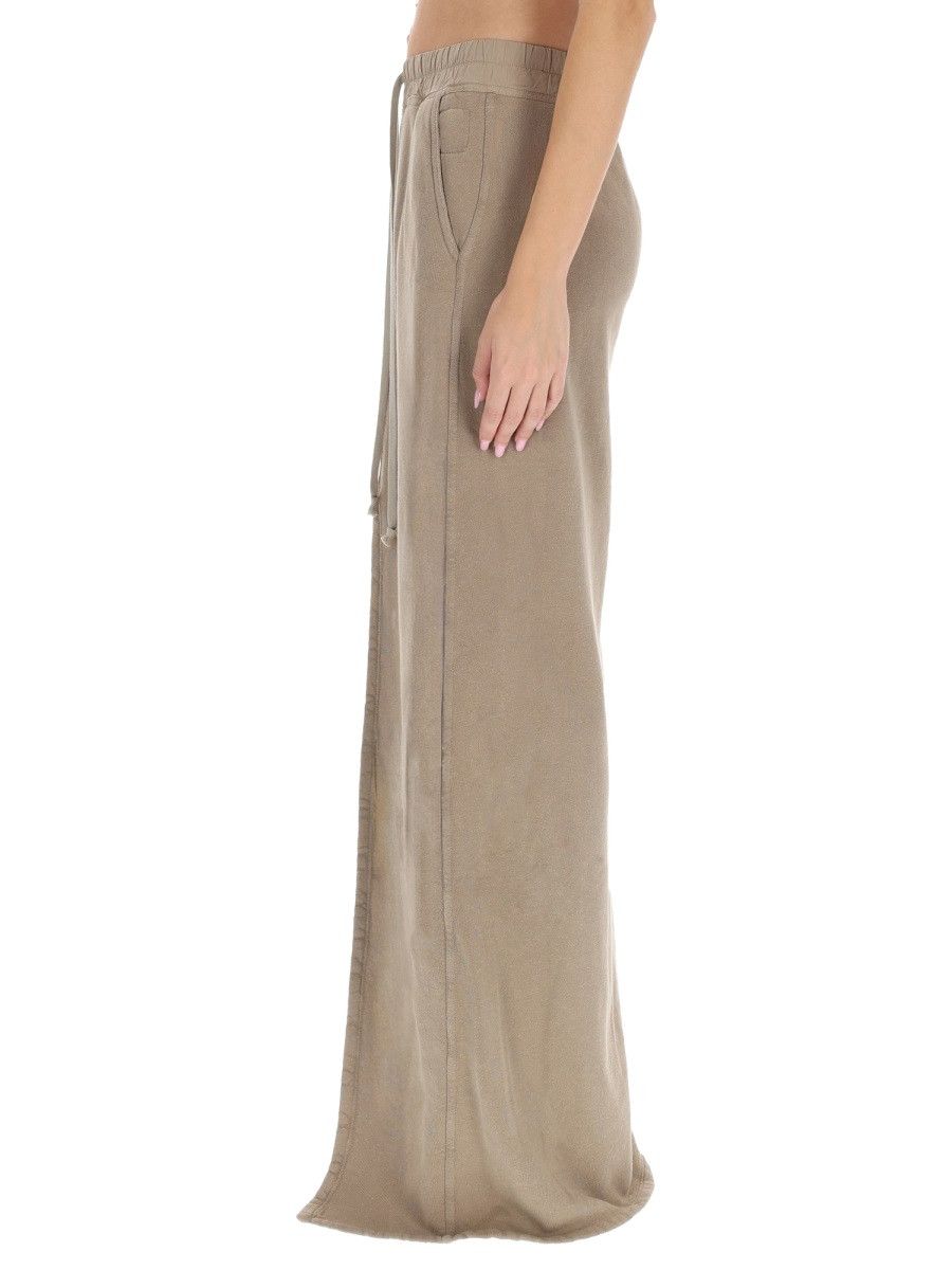 Rick Owens Drkshdw RICK OWENS DRKSHDW LONG "PHILEG PILLAR" SKIRT - IVORY Size 28" / US 6 / IT 42 - 3 Thumbnail