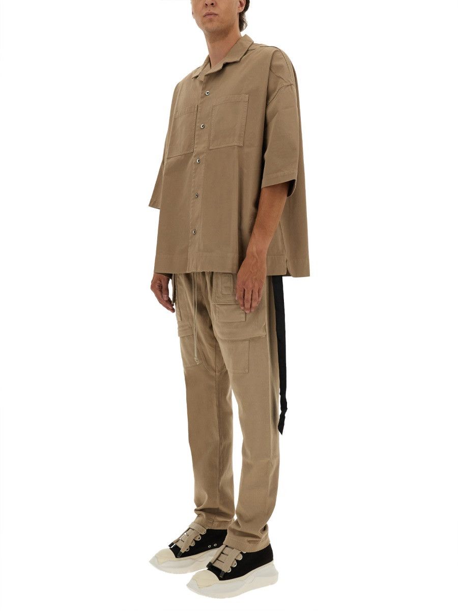Rick Owens Drkshdw RICK OWENS DRKSHDW "MAGNUM TOMMY" SHIRT - BEIGE Size US L / EU 52-54 / 3 - 2 Thumbnail