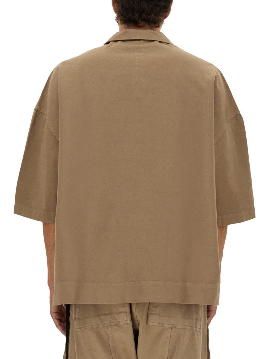 Rick Owens Drkshdw RICK OWENS DRKSHDW "MAGNUM TOMMY" SHIRT - BEIGE Size US L / EU 52-54 / 3 - 3 Thumbnail