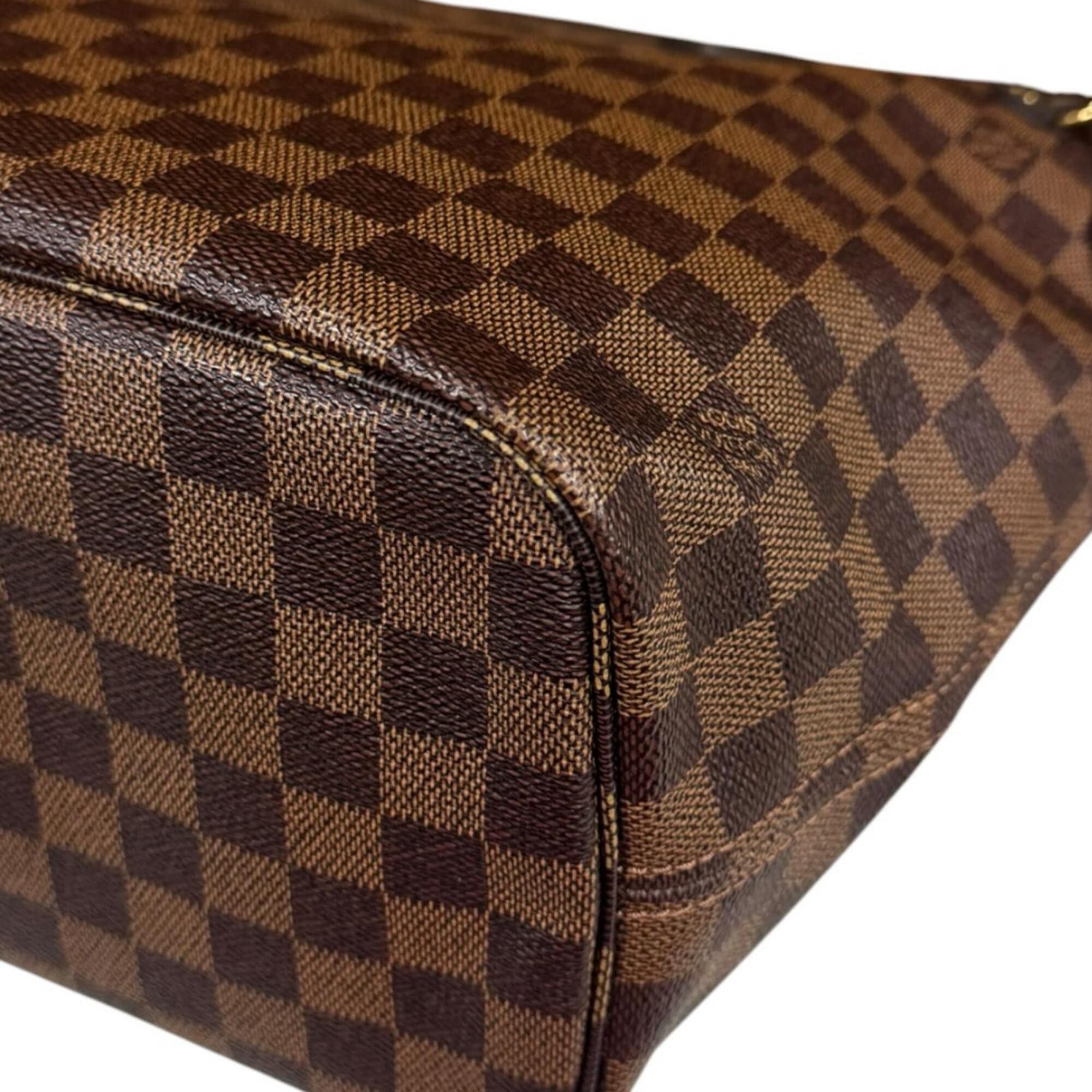 Louis Vuitton Louis Vuitton Neverfull MM Damier Tote Bag, Canvas N41358 Brown, Women's LOUIS VUITTON Size ONE SIZE - 7 Thumbnail