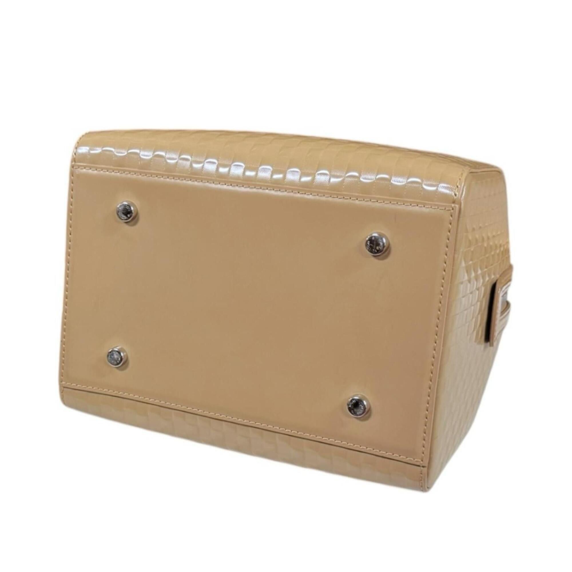 Louis Vuitton Louis Vuitton Speedy Cube MM Damier Facette Handbag, Beige, Women's Size ONE SIZE - 5 Thumbnail