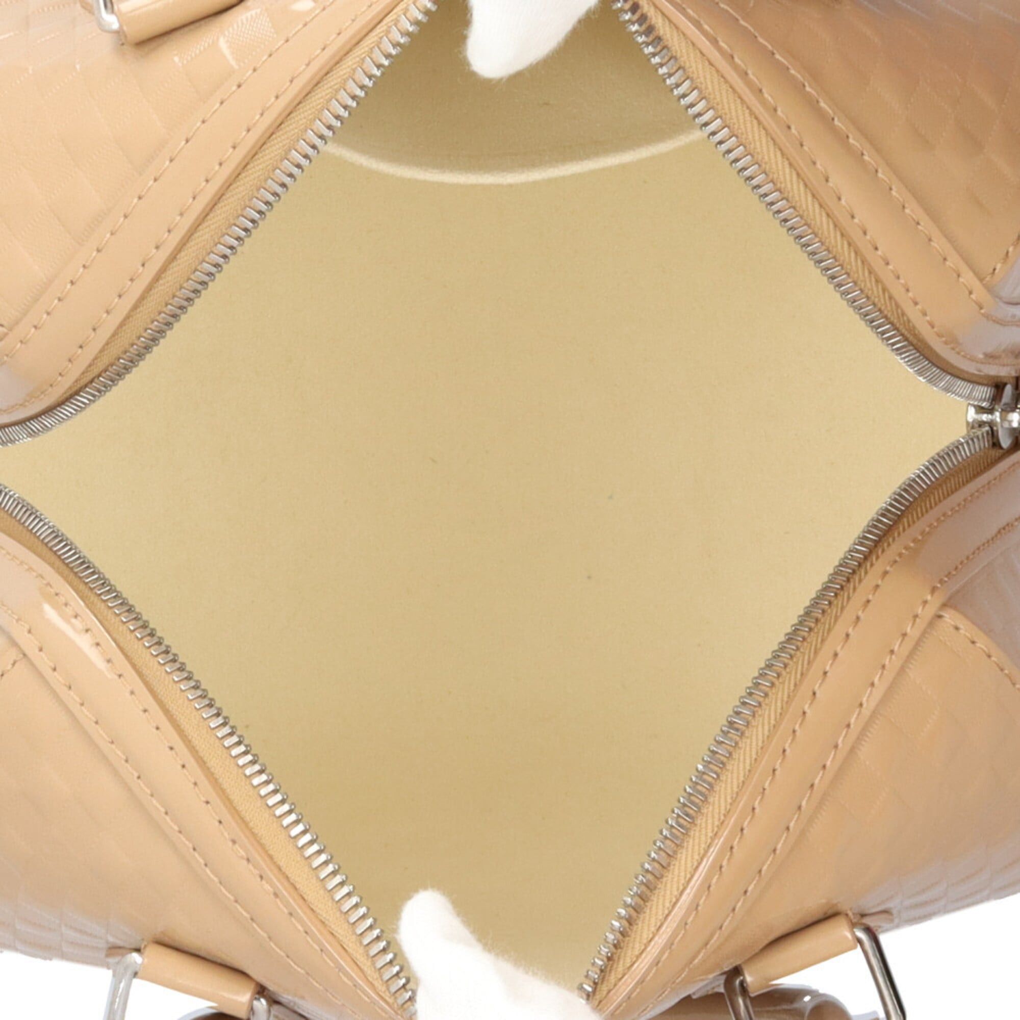 Louis Vuitton Louis Vuitton Speedy Cube MM Damier Facette Handbag, Beige, Women's Size ONE SIZE - 6 Thumbnail