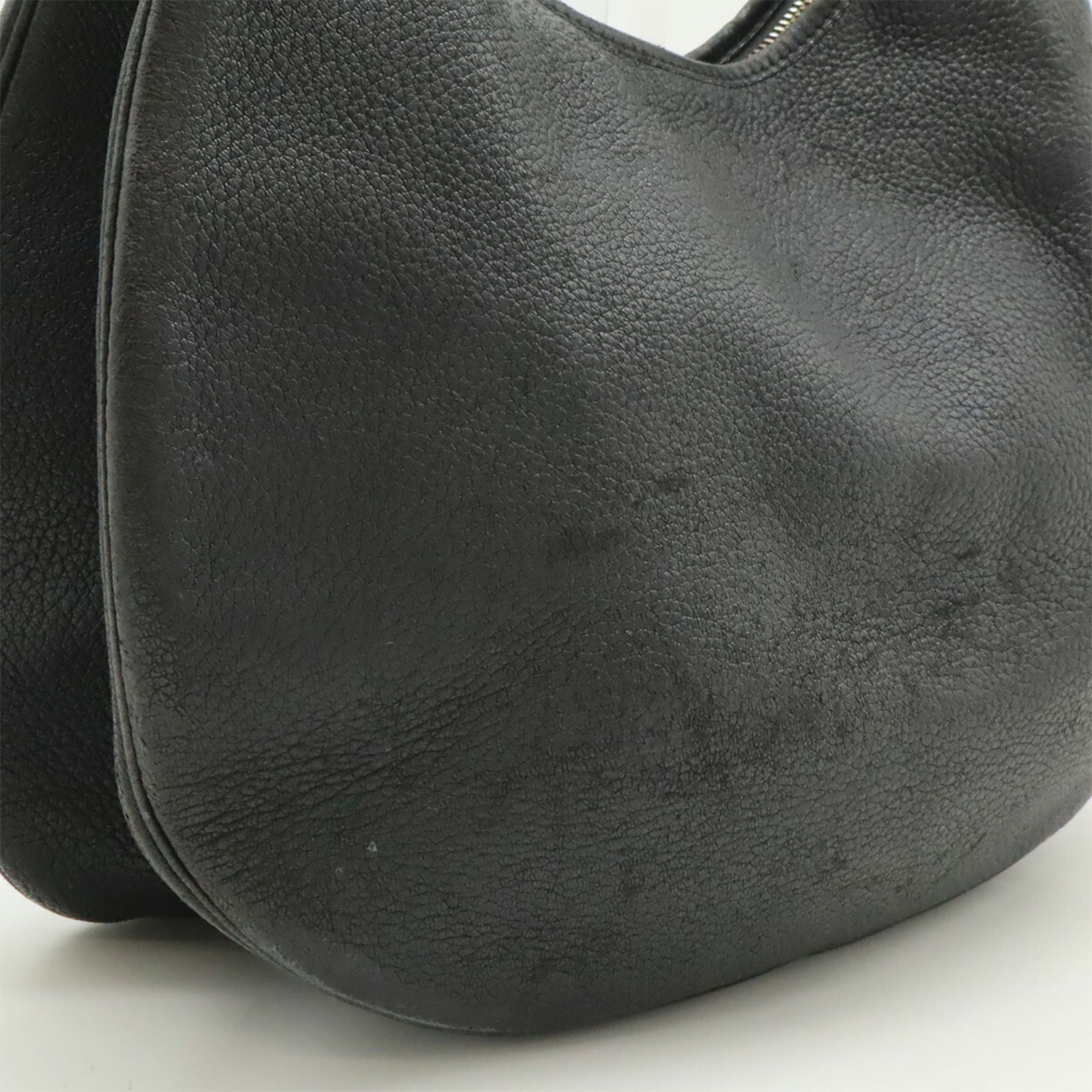 Hermes HERMES Gao Shoulder Bag, Taurillon Clemence Leather, Black, □D Stamp Size ONE SIZE - 9 Thumbnail