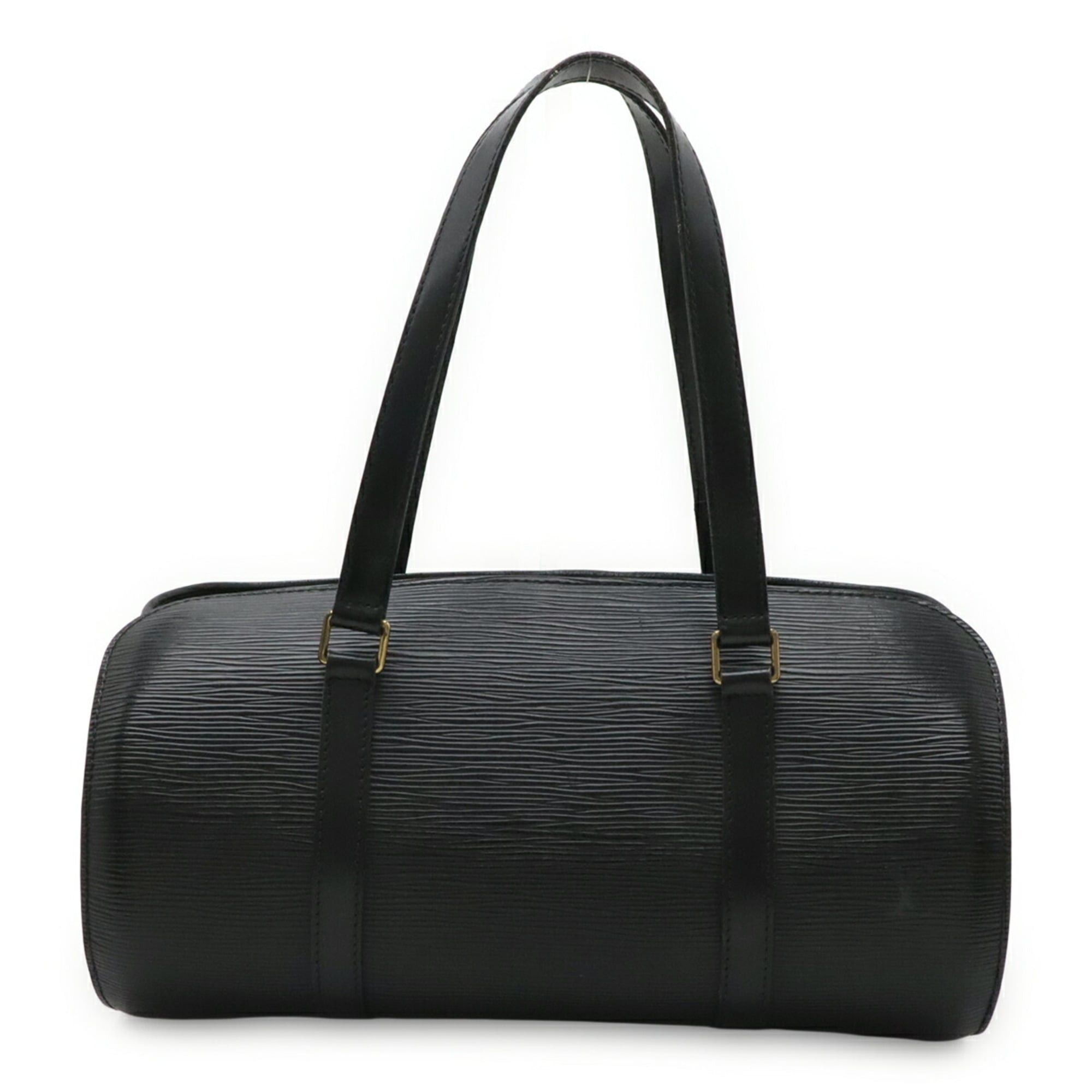 Louis Vuitton Louis Vuitton Epi Soufflot Handbag Shoulder Bag Leather Noir Black (Pouch missing) M52222 Size ONE SIZE - 2 Thumbnail