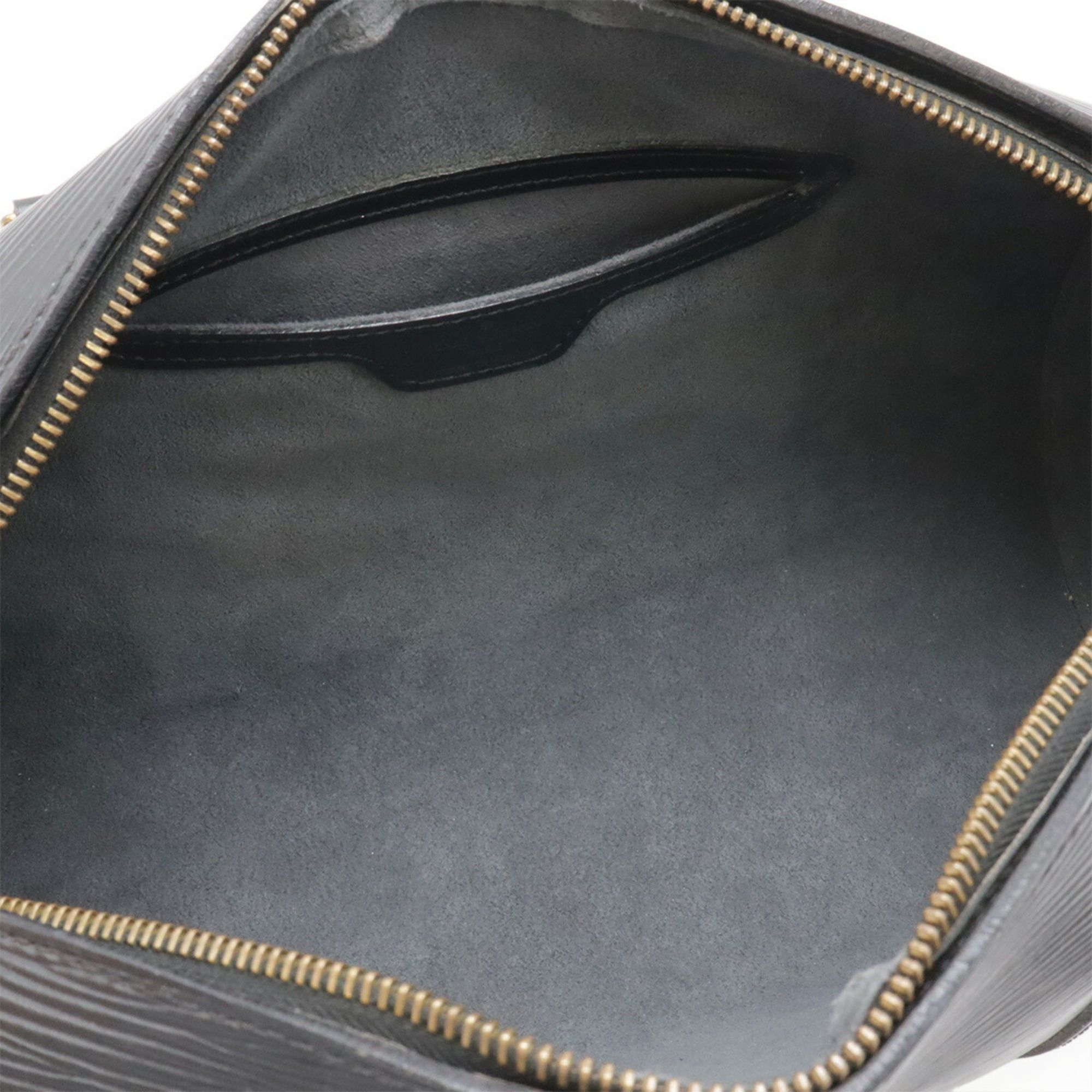 Louis Vuitton Louis Vuitton Epi Soufflot Handbag Shoulder Bag Leather Noir Black (Pouch missing) M52222 Size ONE SIZE - 8 Thumbnail