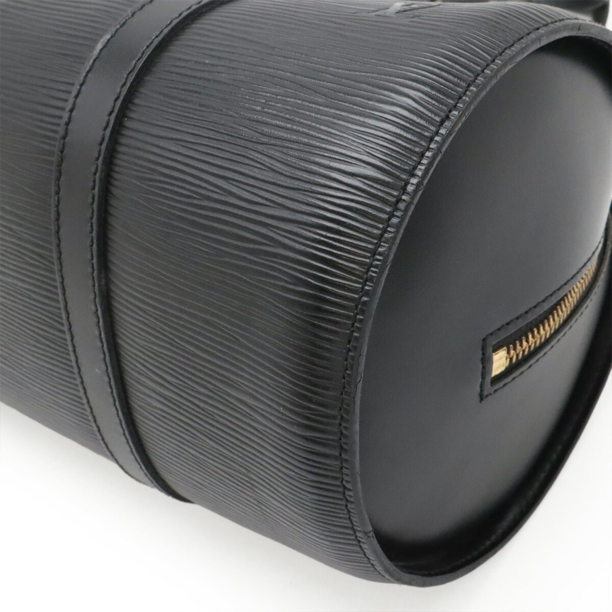 Louis Vuitton Louis Vuitton Epi Soufflot Handbag Shoulder Bag Leather Noir Black (Pouch missing) M52222 Size ONE SIZE - 4 Thumbnail