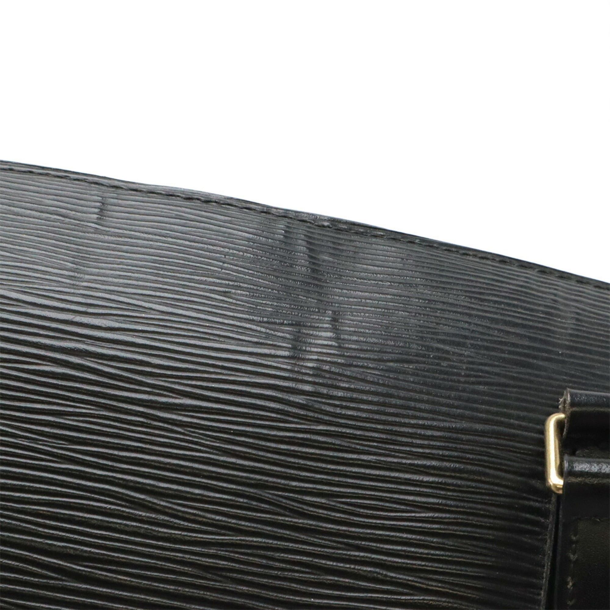 Louis Vuitton Louis Vuitton Epi Soufflot Handbag Shoulder Bag Leather Noir Black (Pouch missing) M52222 Size ONE SIZE - 5 Thumbnail
