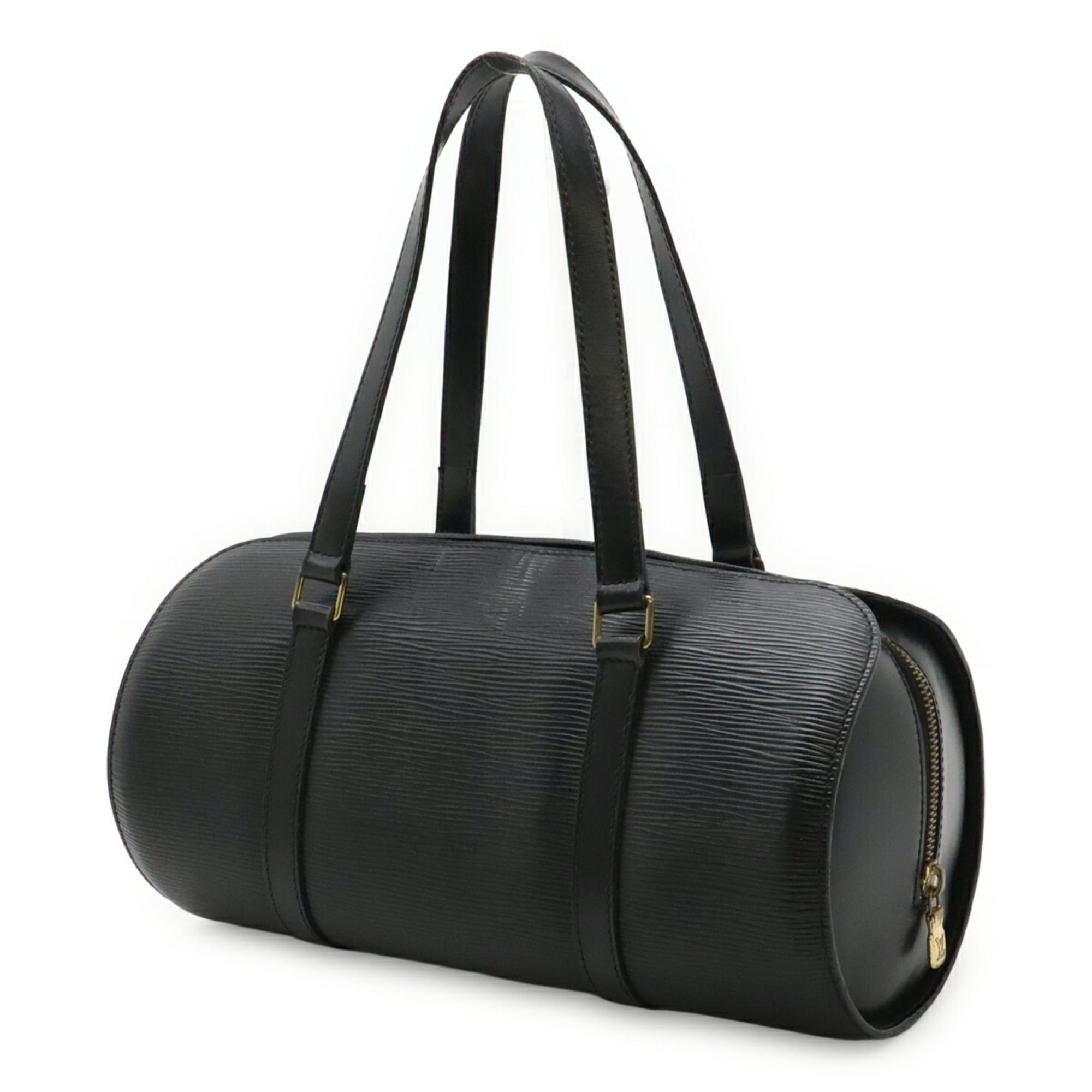 Louis Vuitton Louis Vuitton Epi Soufflot Handbag Shoulder Bag Leather Noir Black (Pouch missing) M52222 Size ONE SIZE - 3 Thumbnail