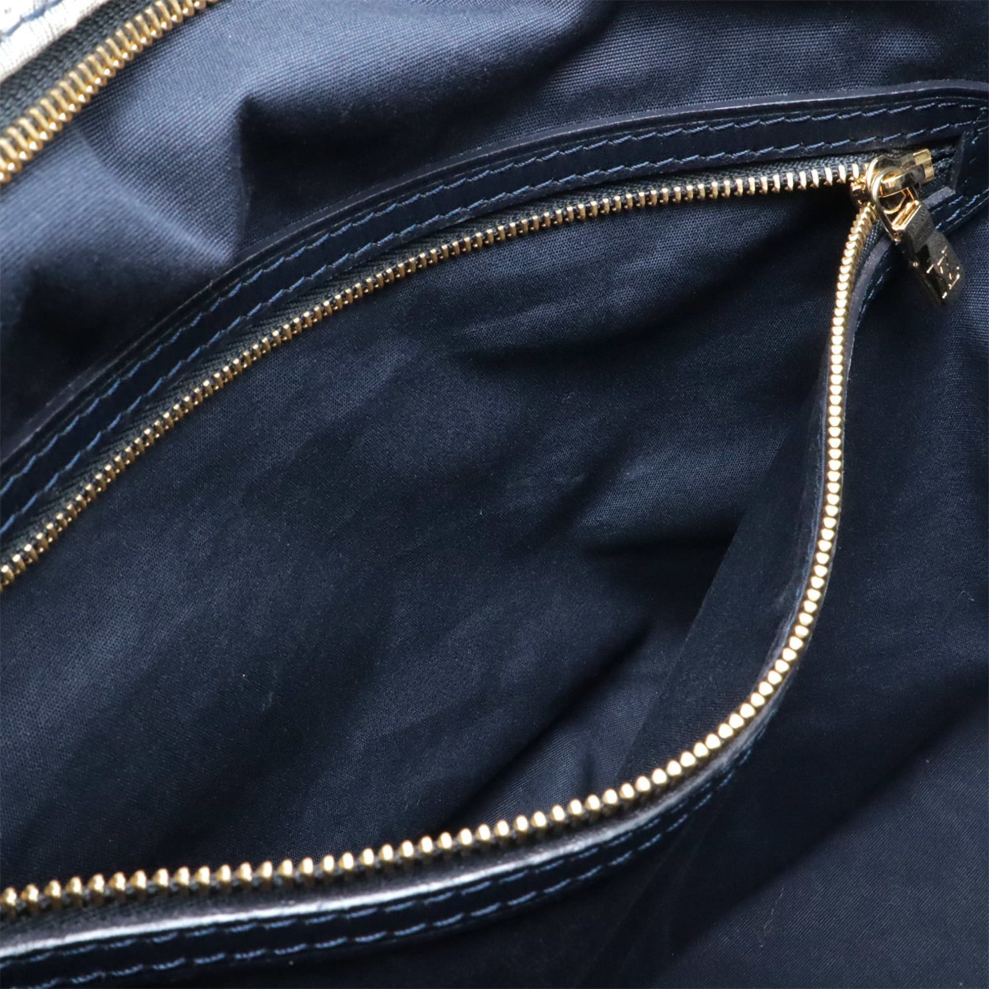 Louis Vuitton Louis Vuitton Monogram Idylle Ballade MM Tote Bag Shoulder Ankle Blue M40571 Size ONE SIZE - 9 Thumbnail