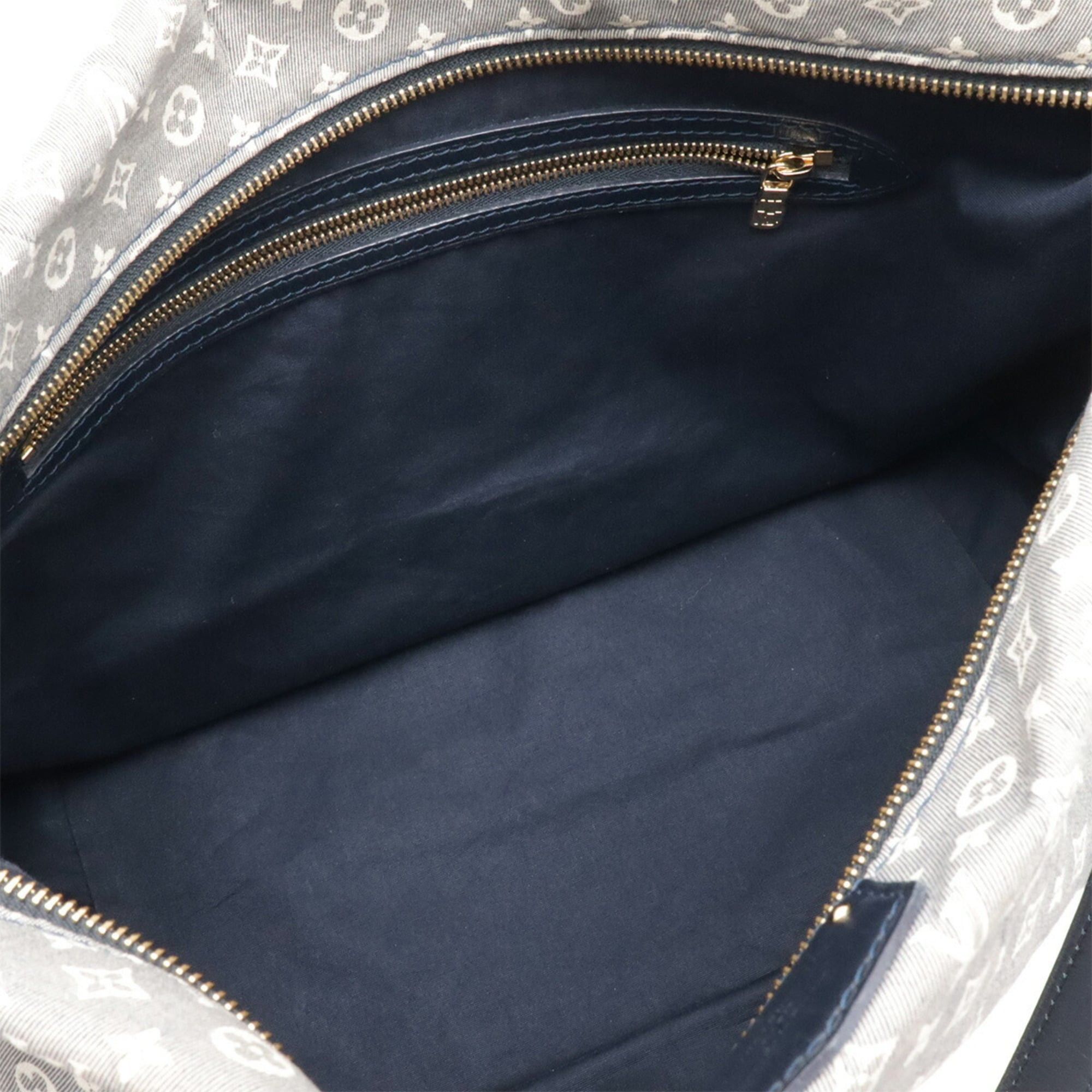 Louis Vuitton Louis Vuitton Monogram Idylle Ballade MM Tote Bag Shoulder Ankle Blue M40571 Size ONE SIZE - 8 Thumbnail