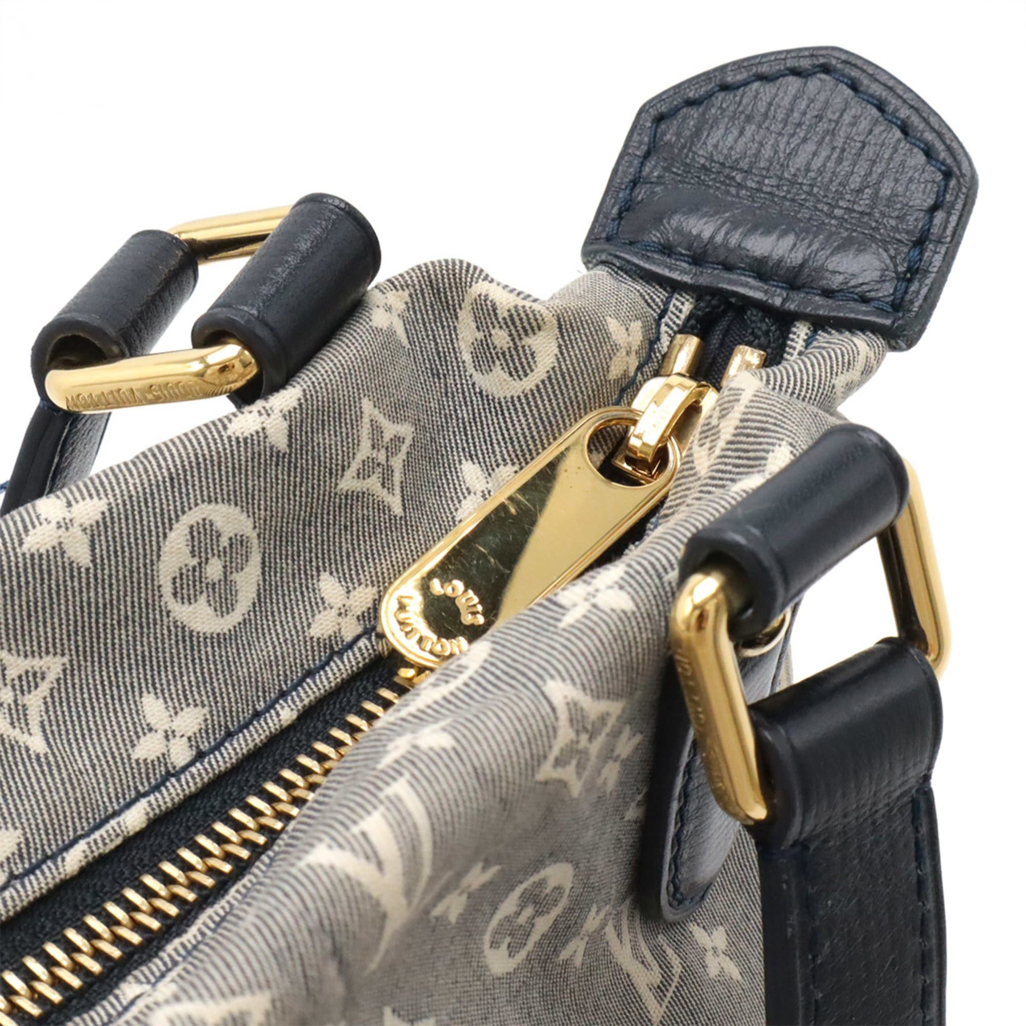 Louis Vuitton Louis Vuitton Monogram Idylle Ballade MM Tote Bag Shoulder Ankle Blue M40571 Size ONE SIZE - 6 Thumbnail