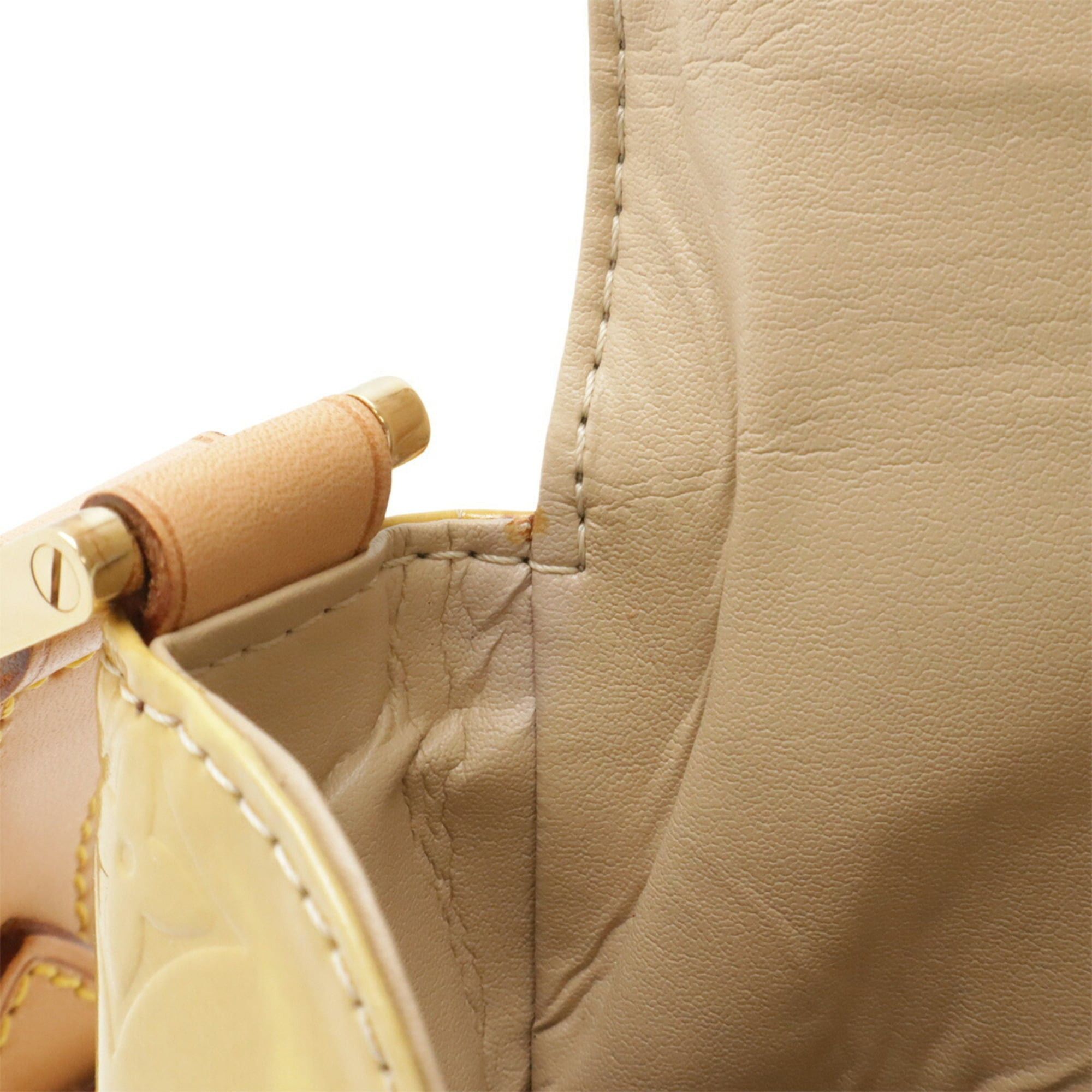 Louis Vuitton Louis Vuitton Monogram Vernis Thompson Street Shoulder Bag Beige M91008 Size ONE SIZE - 8 Thumbnail