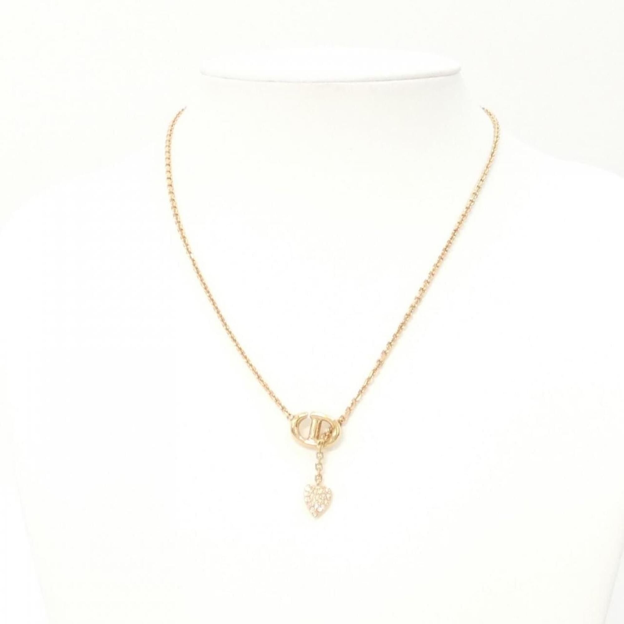Dior Christian Dior CD Navy N3118WOMCY Necklace Size ONE SIZE - 8 Thumbnail