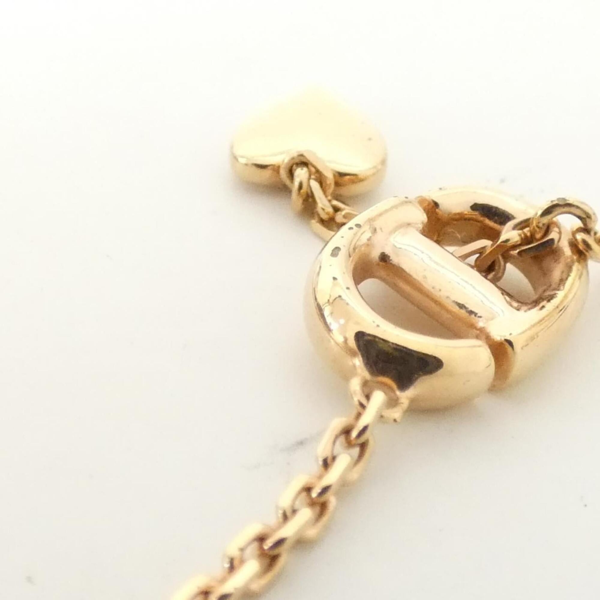 Dior Christian Dior CD Navy N3118WOMCY Necklace Size ONE SIZE - 4 Thumbnail