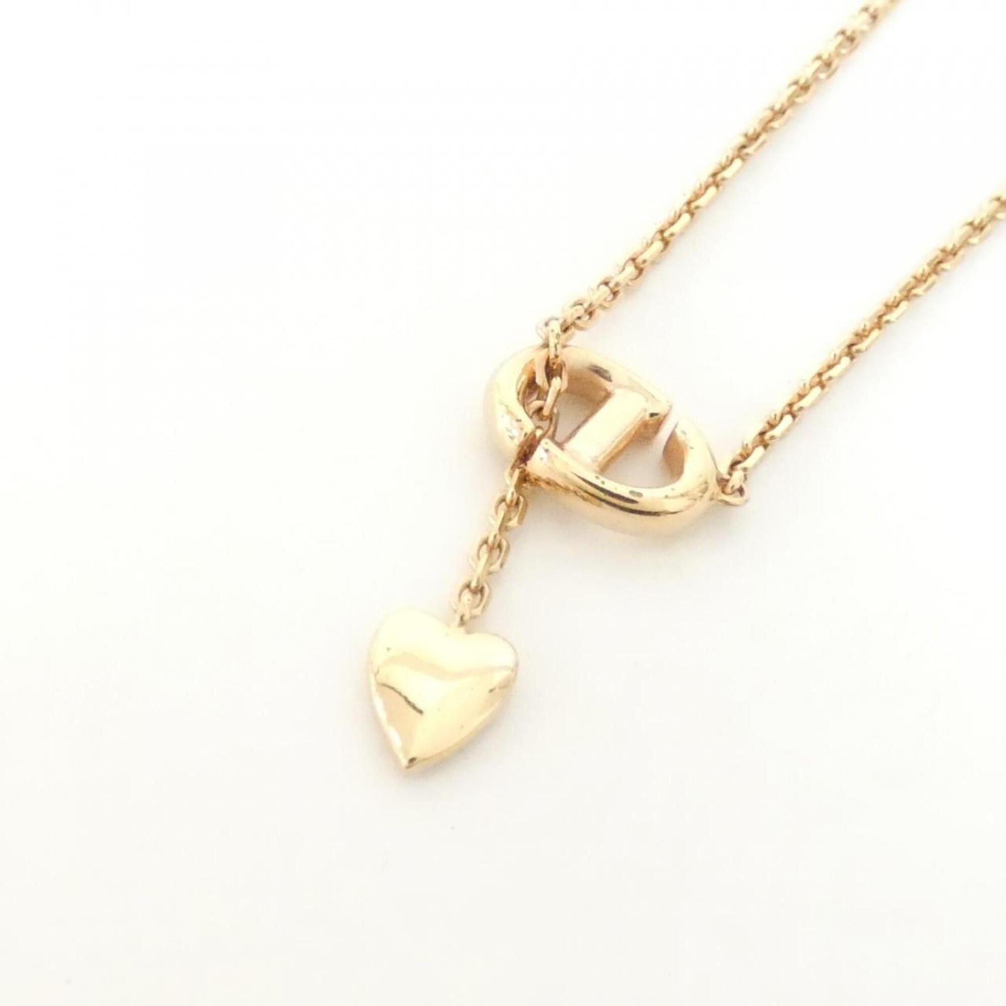 Dior Christian Dior CD Navy N3118WOMCY Necklace Size ONE SIZE - 3 Thumbnail