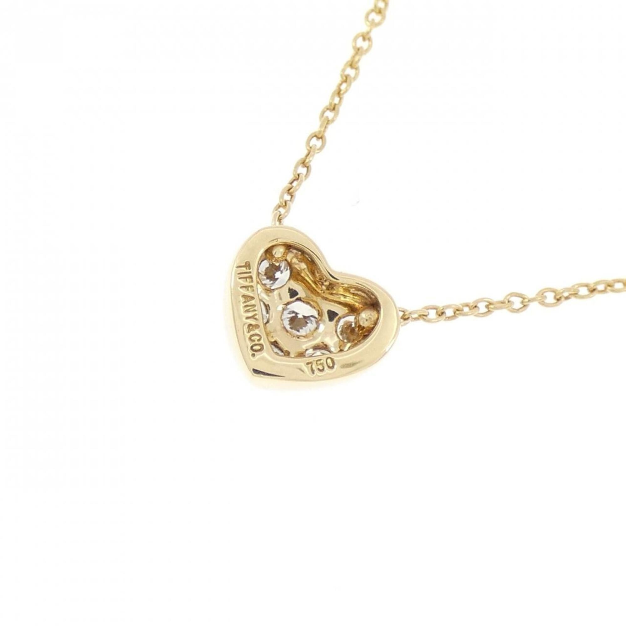 Tiffany & Co. Tiffany Pave Heart Necklace Size ONE SIZE - 4 Thumbnail