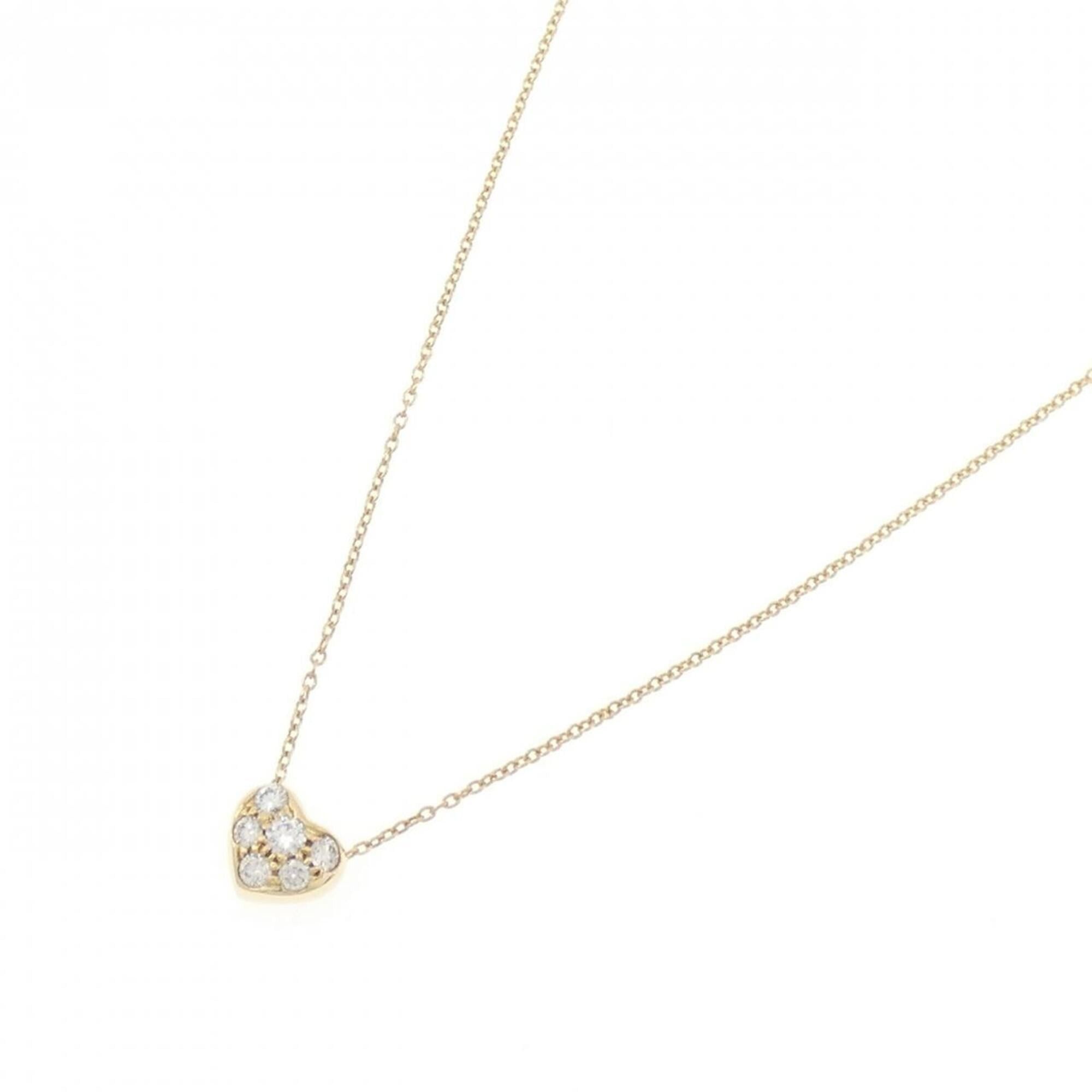 Tiffany & Co. Tiffany Pave Heart Necklace Size ONE SIZE - 2 Thumbnail